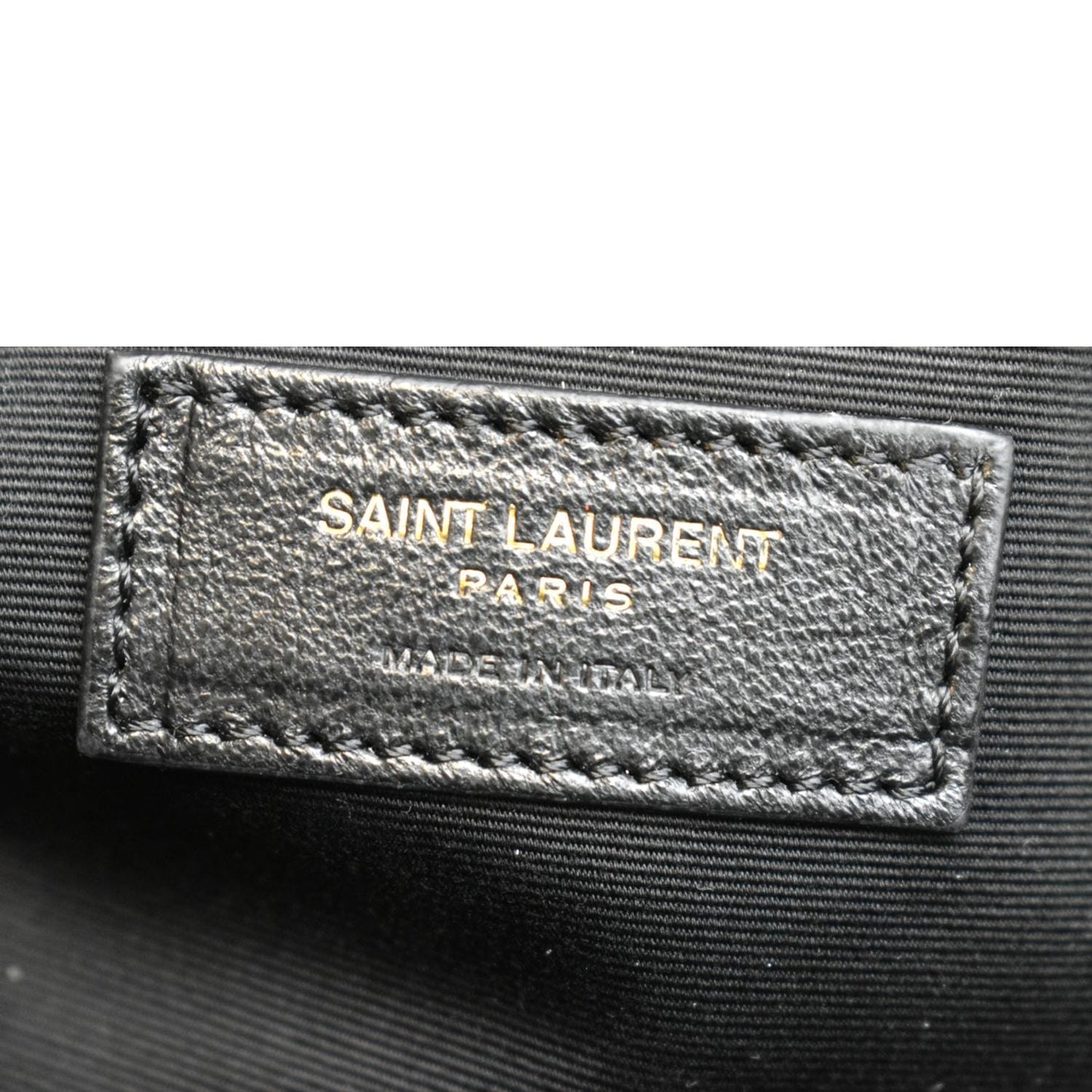 YVES SAINT LAURENT Mini Lou Matelasse Leather Camera Bag White