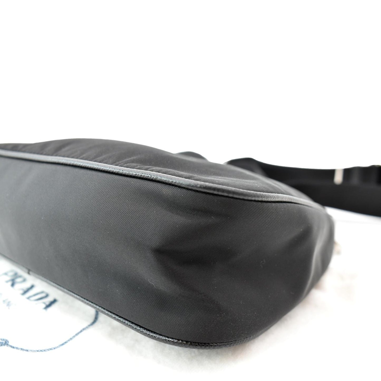 PRADA Re-Edition 2005 Nylon Shoulder Bag Black