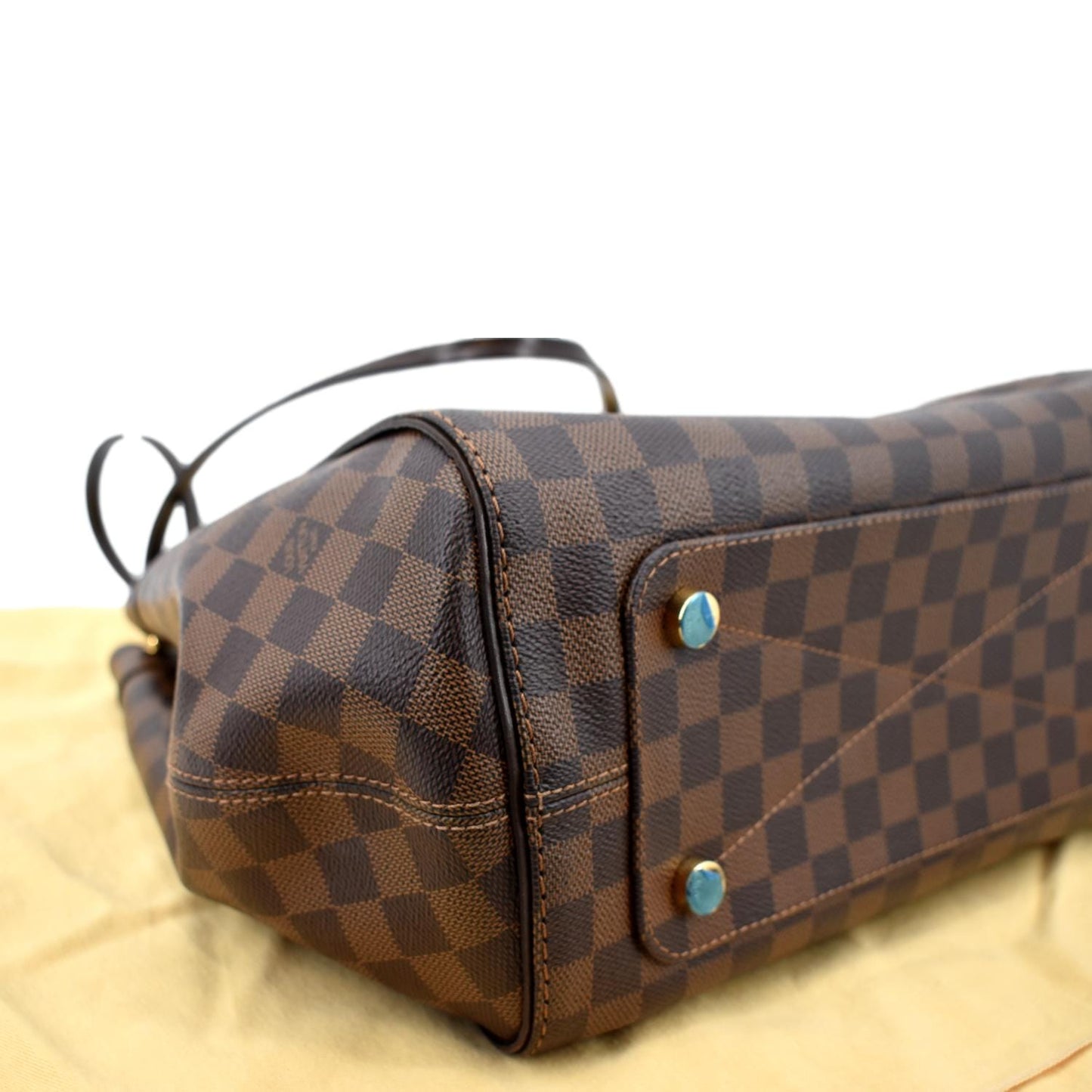 LOUIS VUITTON Marylebone PM Damier Ebene Shoulder Bag Brown