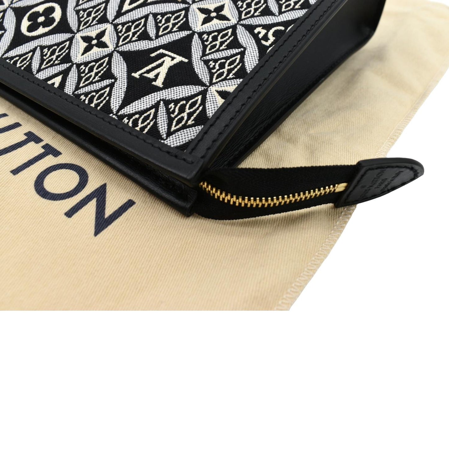 LOUIS VUITTON Since 1854 Toiletry 26 Jacquard Pouch Gray