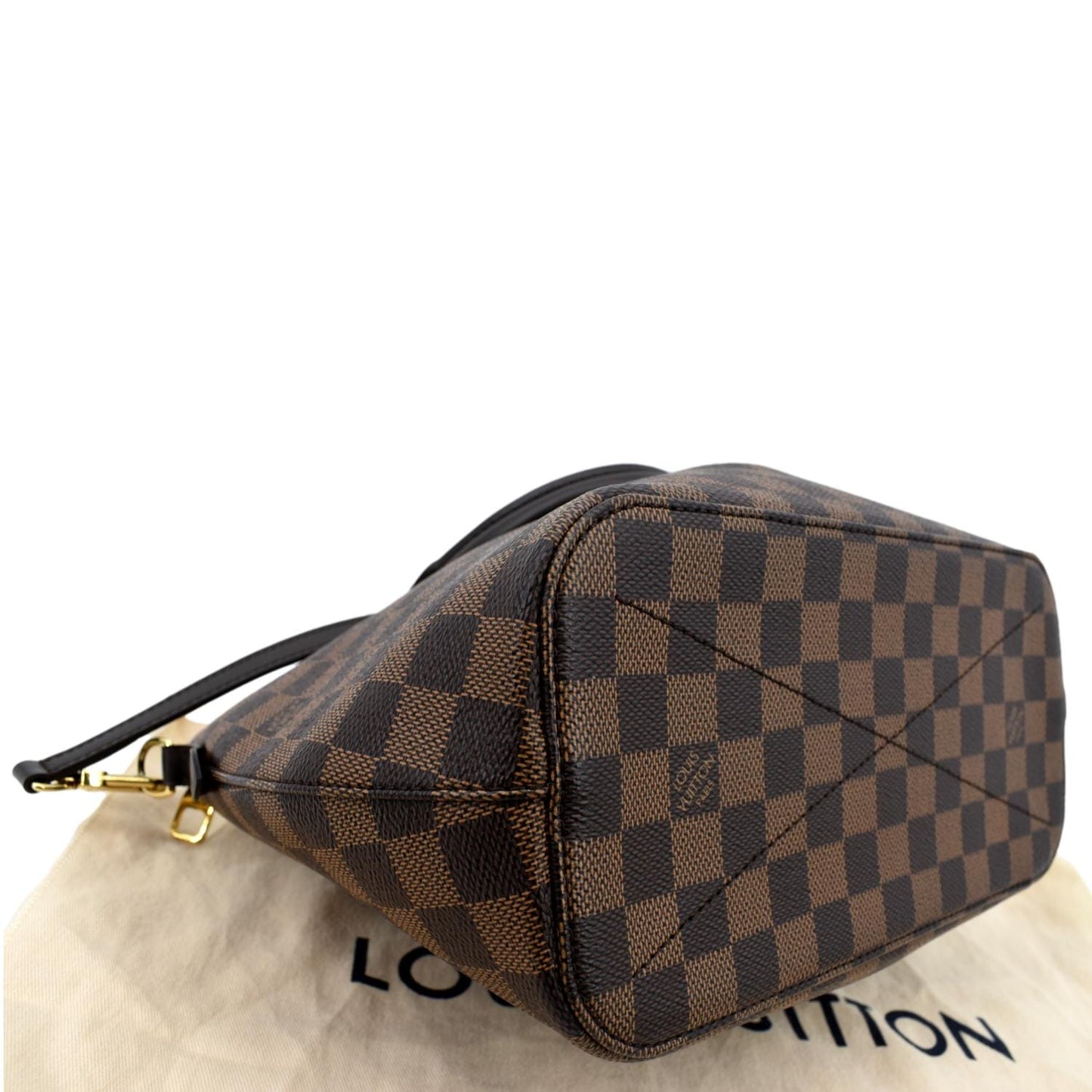 LOUIS VUITTON Siena PM Damier Ebene Shoulder Bag Brown