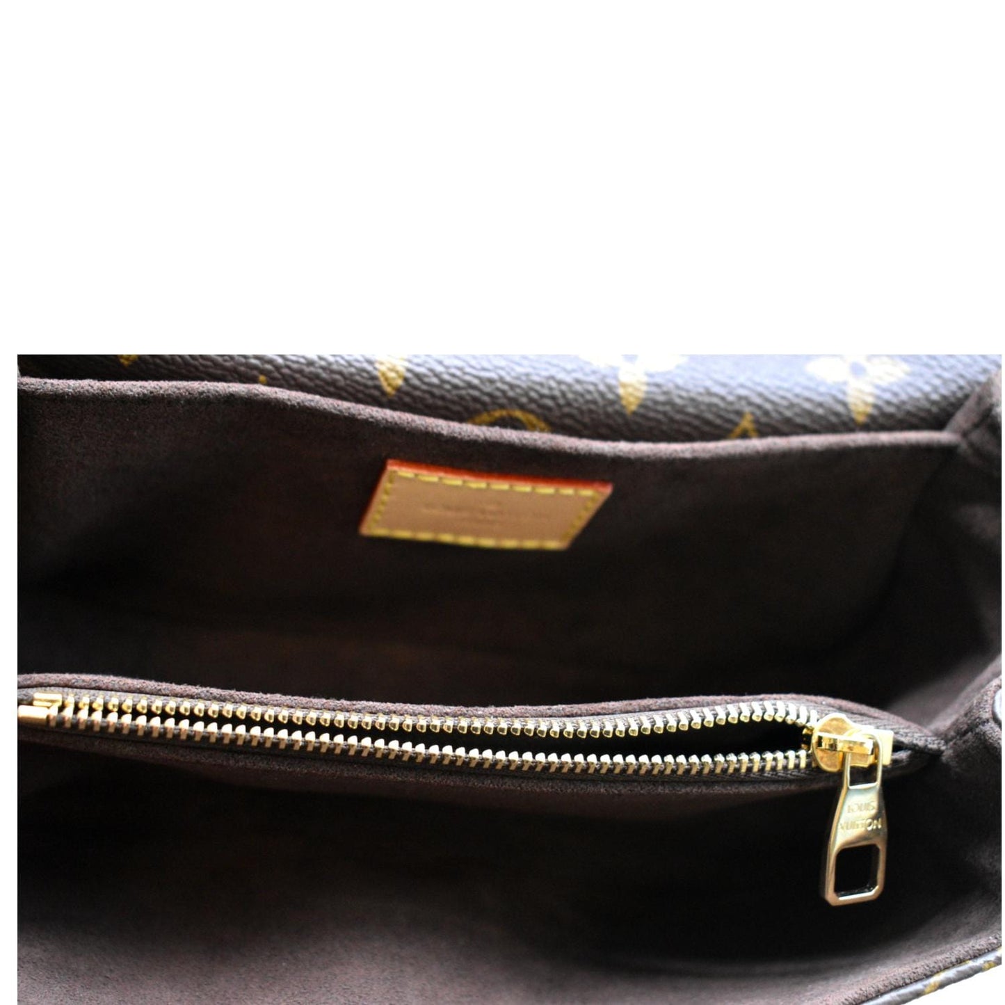 LOUIS VUITTON Metis East West Pochette Monogram Canvas Shoulder Bag Brown