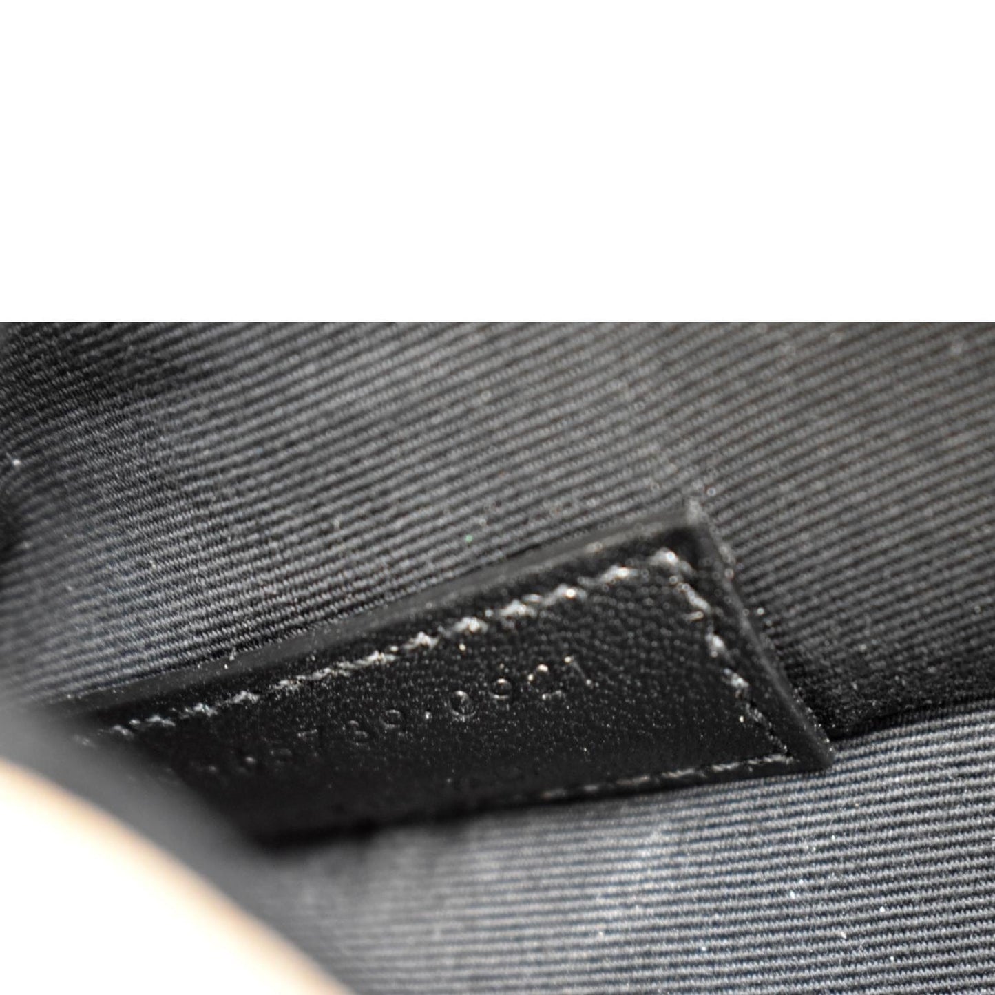 YVES SAINT LAURENT Uptown Envelope Grain De Poudre Leather Clutch Beige