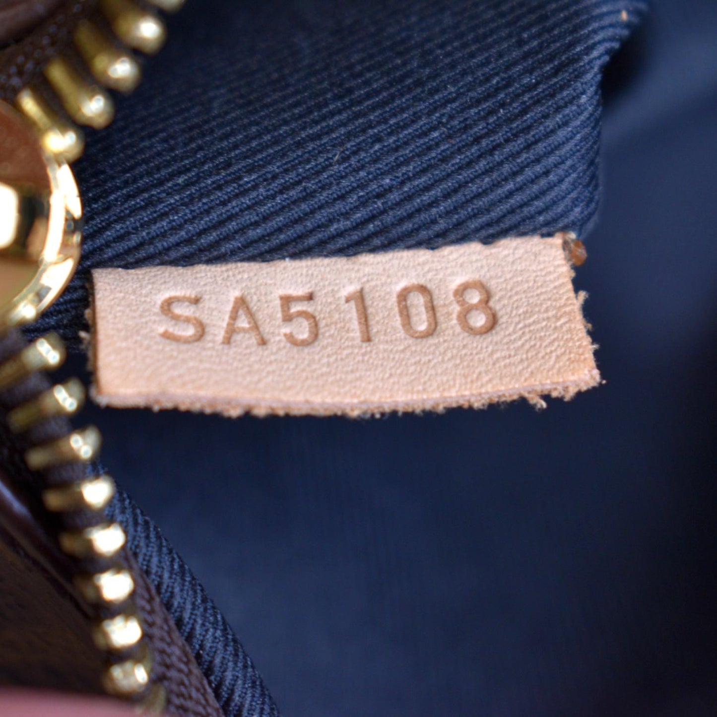 LOUIS VUITTON Monogram Canvas Bumbag Bag Brown