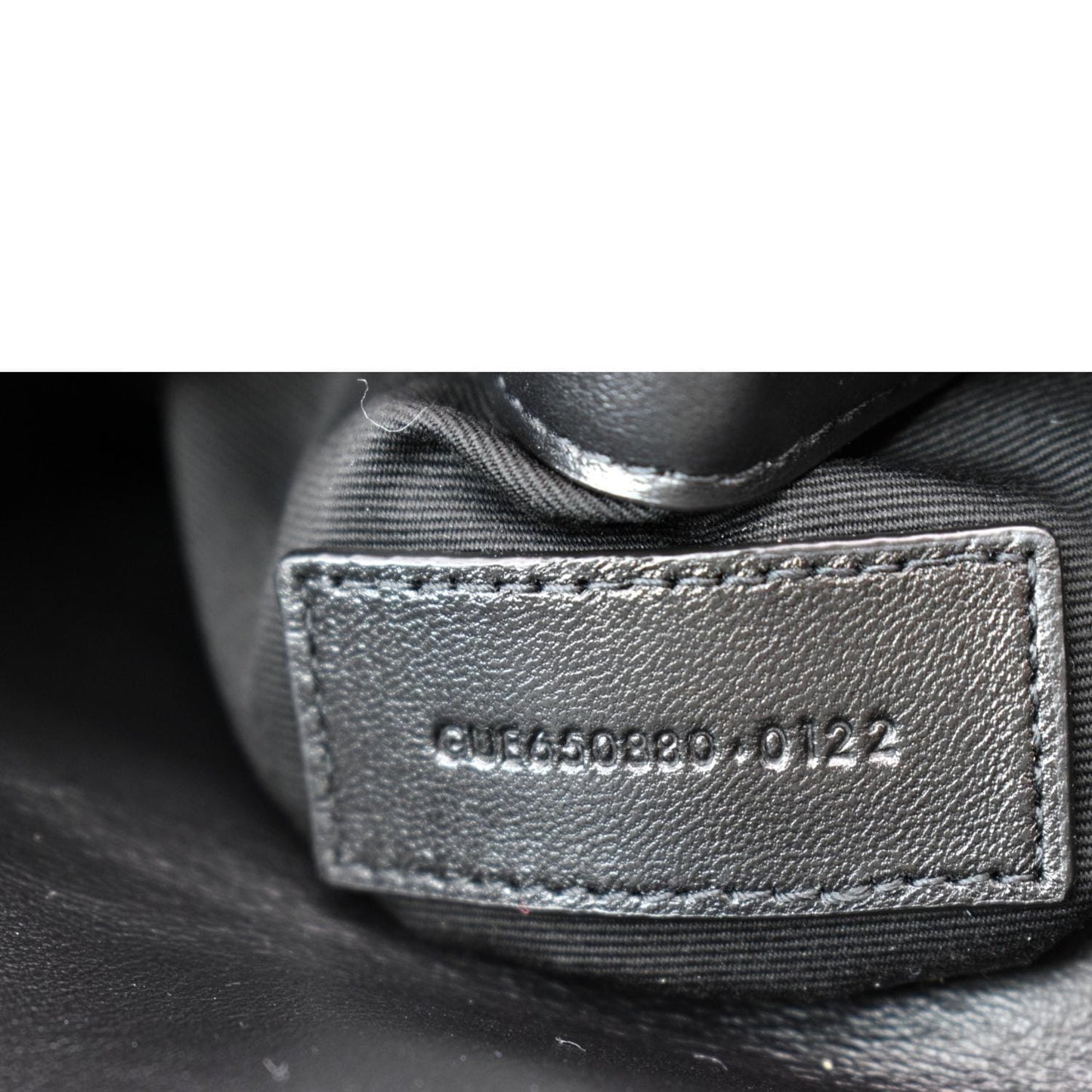 YVES SAINT LAURENT Small Puffer Sequin Clutch Wallet Black - sold