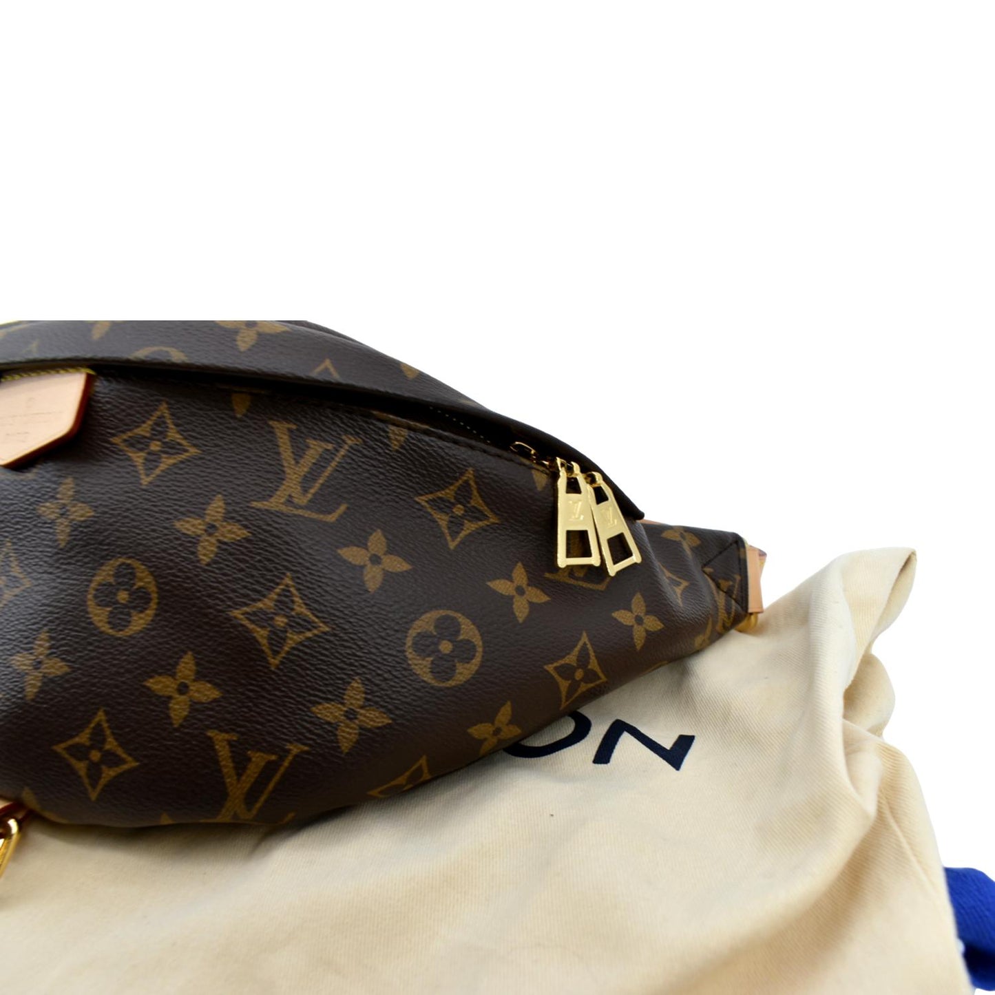 LOUIS VUITTON Monogram Canvas Bumbag Bag Brown