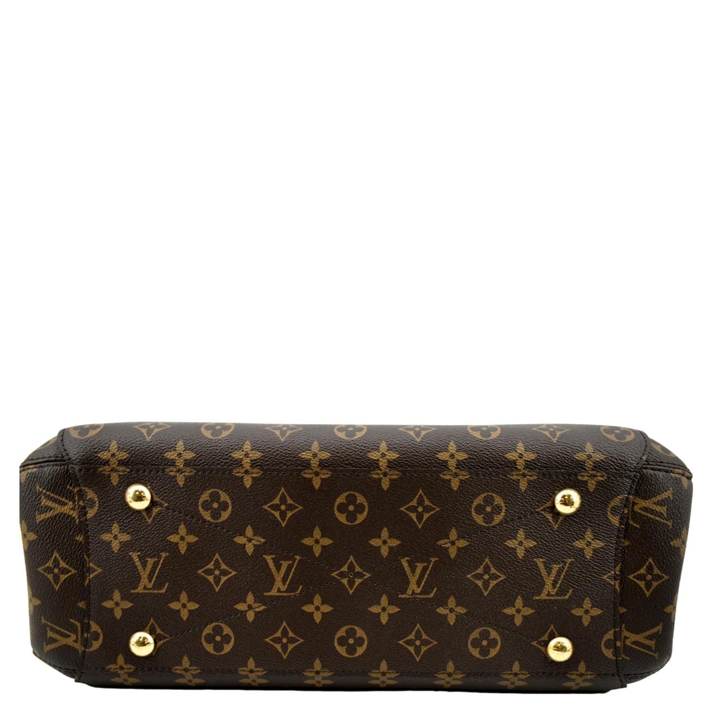 LOUIS VUITTON Montaigne GM Monogram Canvas Shoulder Bag Brown