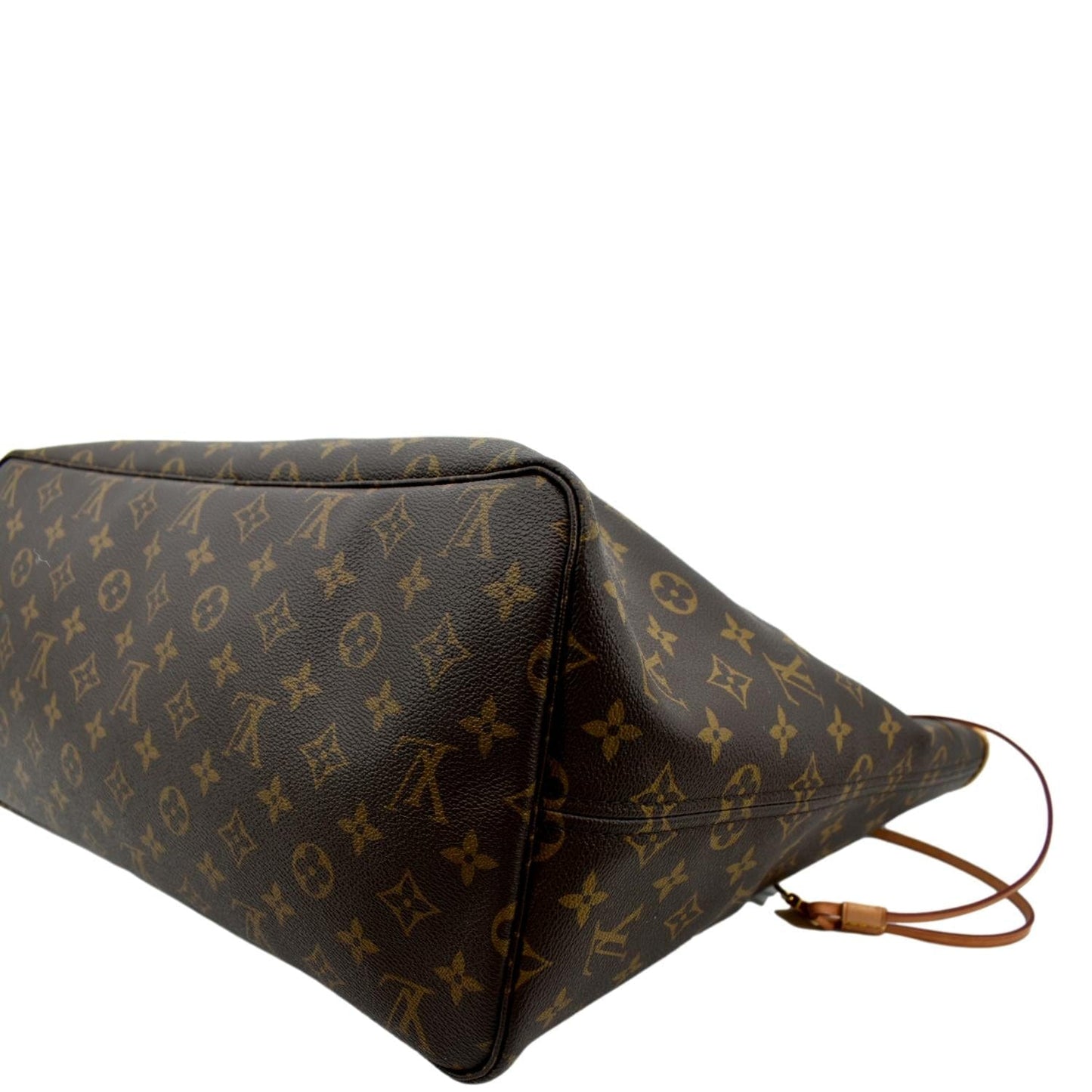LOUIS VUITTON Neverfull GM Monogram Canvas Tote Bag Brown
