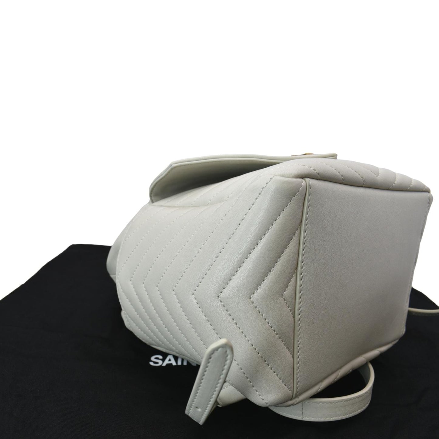 YVES SAINT LAURENT Joe Lambskin Leather Backpack Bag