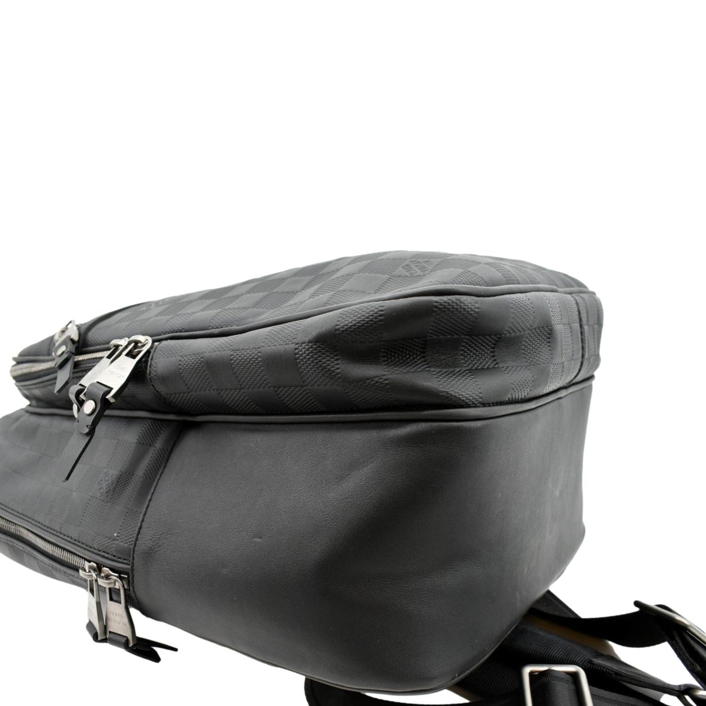 LOUIS VUITTON Michael Damier Infini Leather Backpack Bag Black