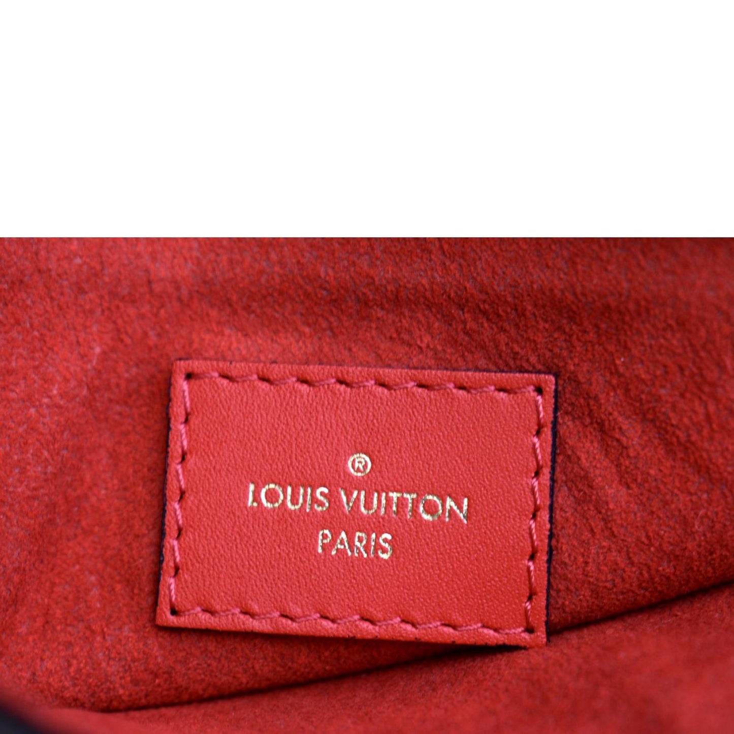 LOUIS VUITTON Flower Monogram Canvas Tote Shoulder Bag Cerise
