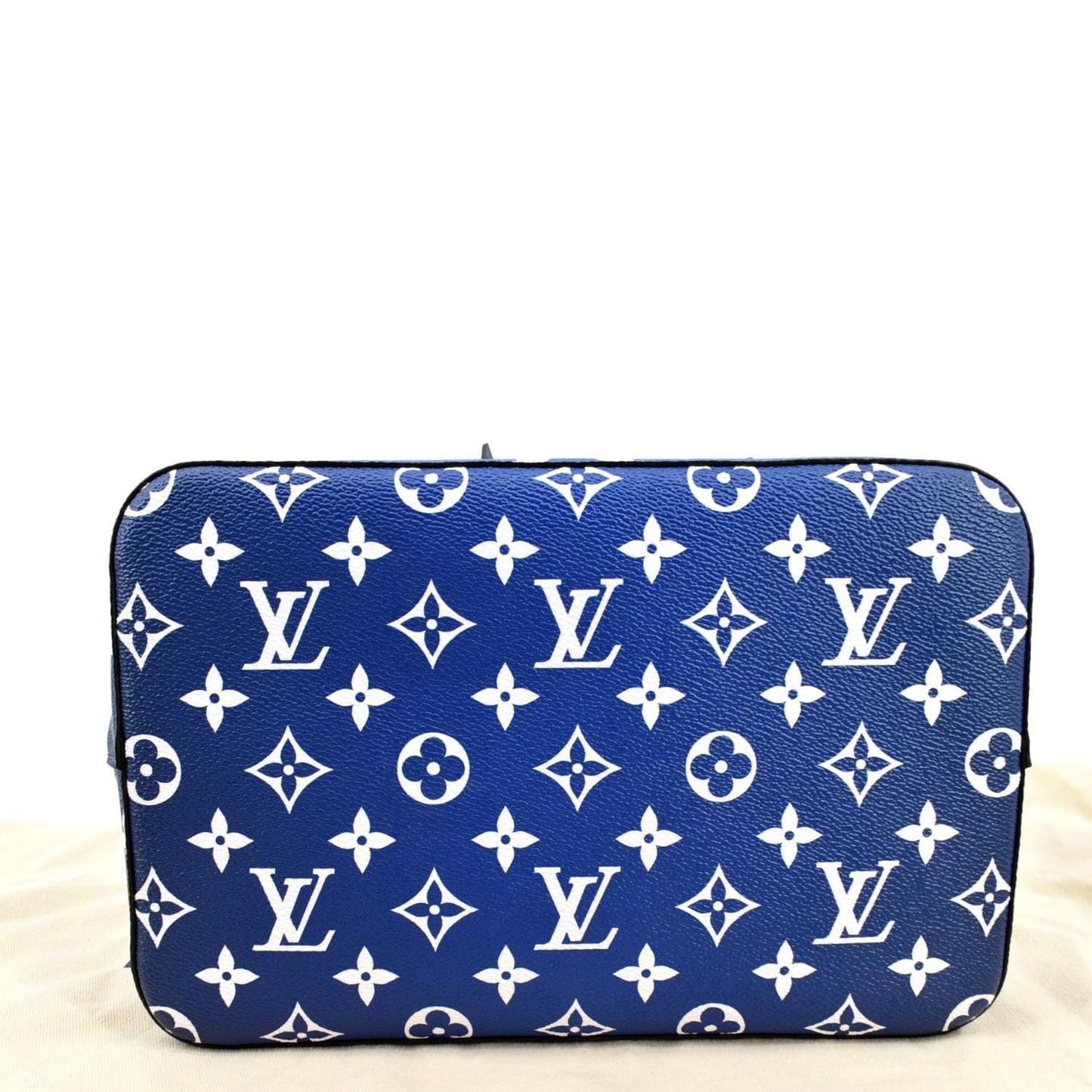 LOUIS VUITTON Escale Neonoe MM Monogram Giant Shoulder Bag Blue
