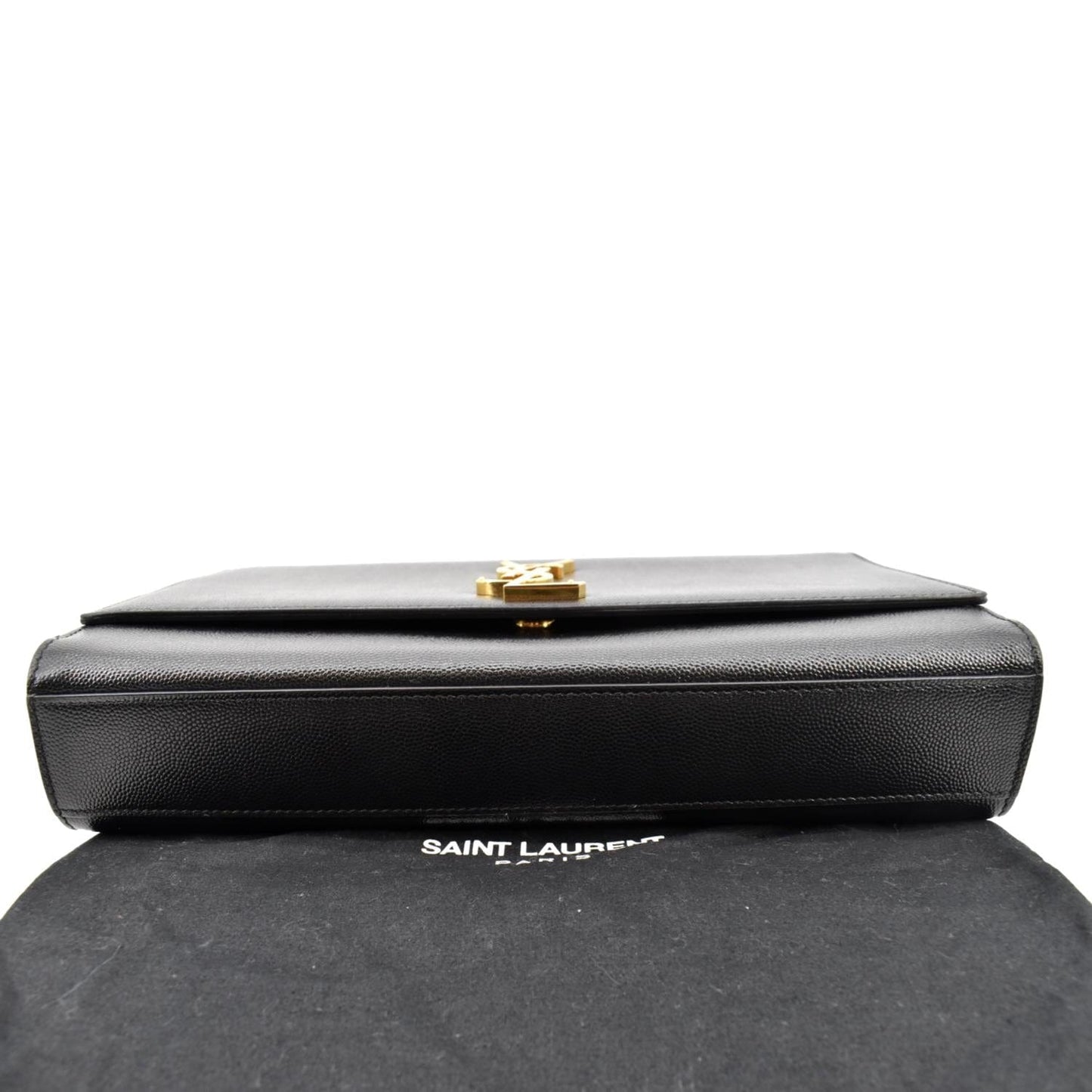 YVES SAINT LAURENT Kate Leather Shoulder Bag Black