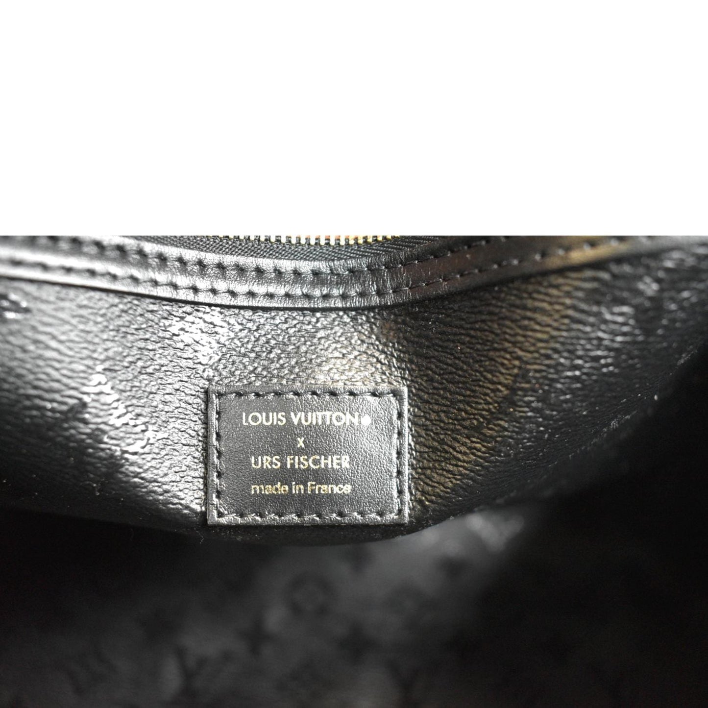 LOUIS VUITTON LVxUF Keepall Bandouliere 45 Tufted Monogram Satchel Bag Bicolor