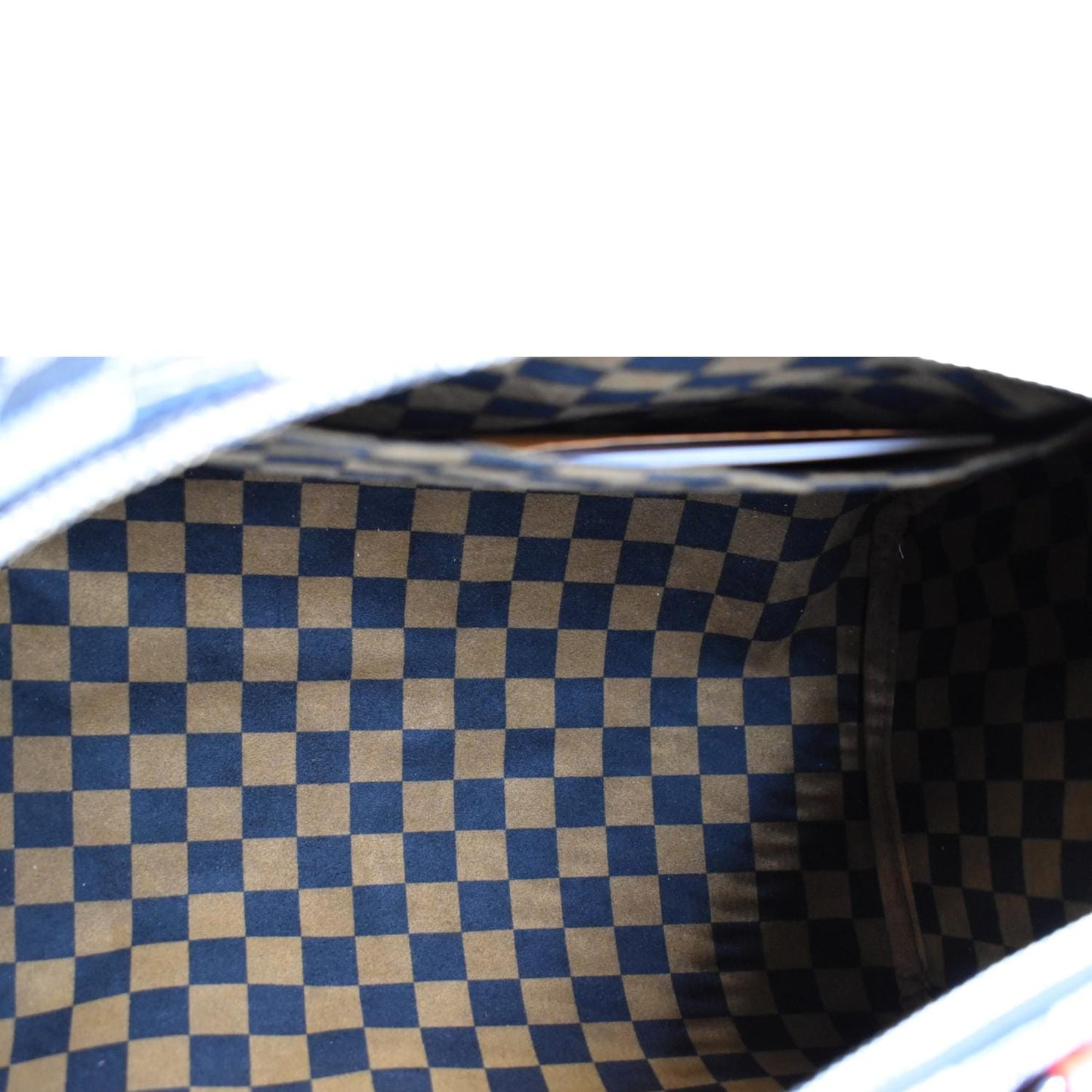 LOUIS VUITTON Speedy 30 Bandouliere Damier Shoulder Bag Black White