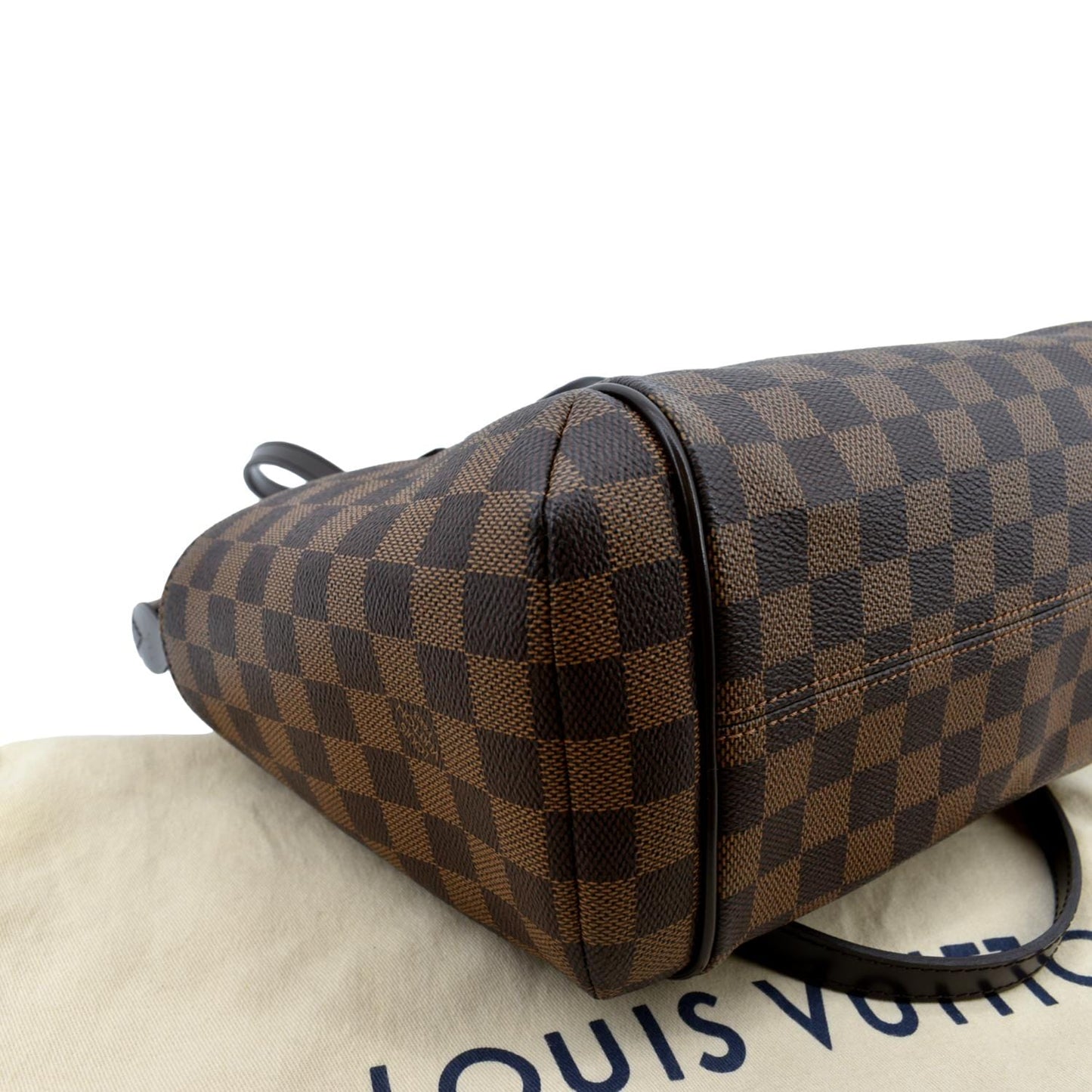LOUIS VUITTON Totally PM Damier Ebene Shoulder Tote Bag Brown