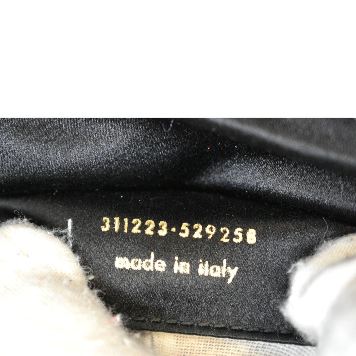 YVES SAINT LAURENT Belle de Jour Leather Clutch Bag Black