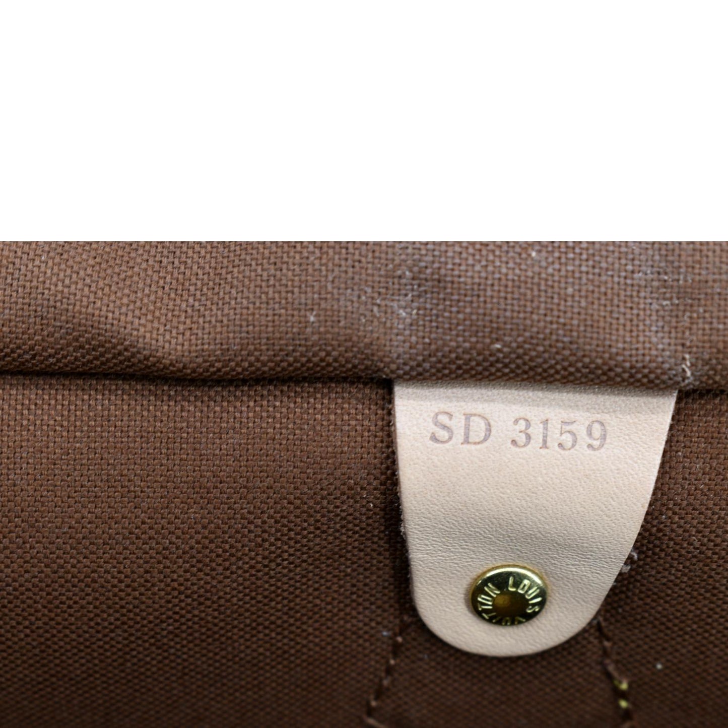 LOUIS VUITTON Speedy 40 Bandouliere Monogram Canvas Shoulder Bag Brown