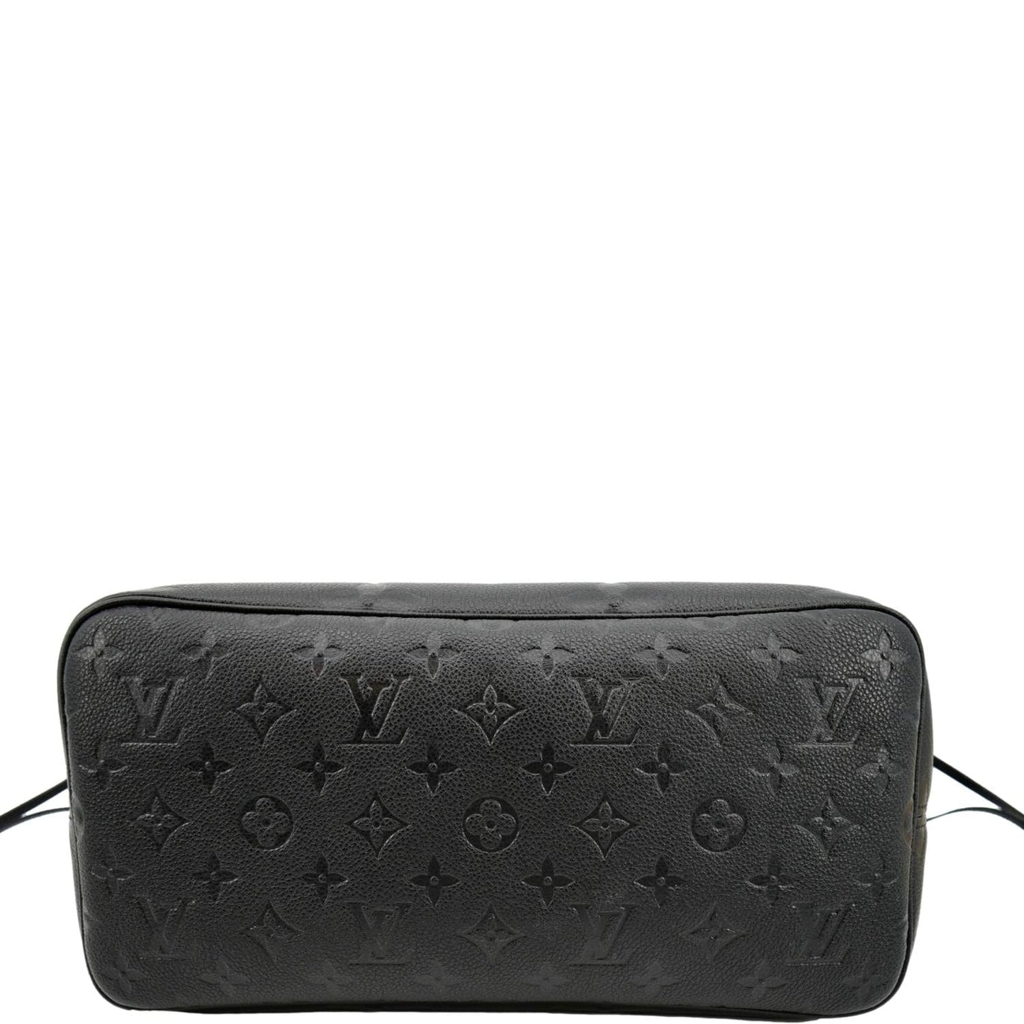LOUIS VUITTON Neverfull MM Monogram Empreinte Tote Bag Black