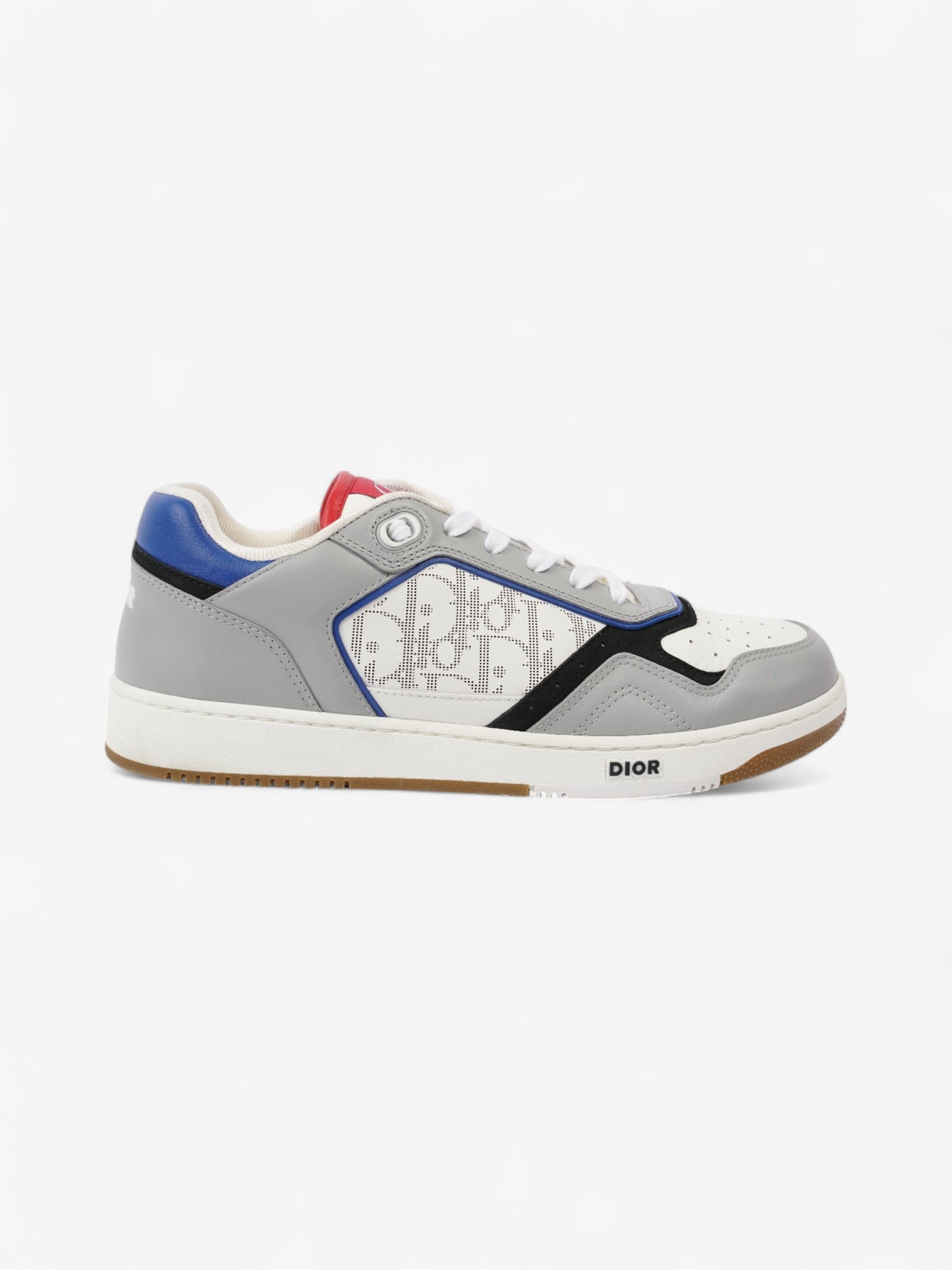 Christian Dior B27 White / Blue / Red Calfskin Leather EU 41.5 UK 7.5