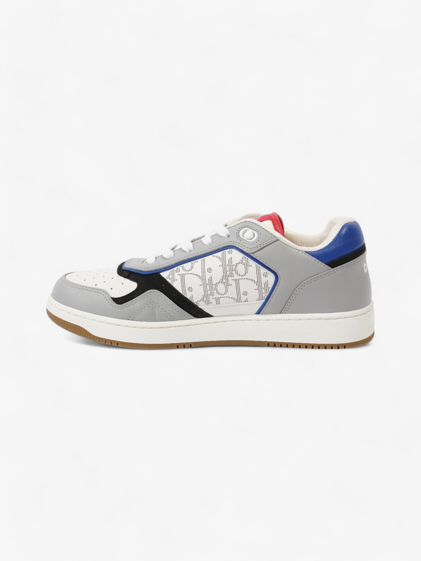Christian Dior B27 White / Blue / Red Calfskin Leather EU 41.5 UK 7.5