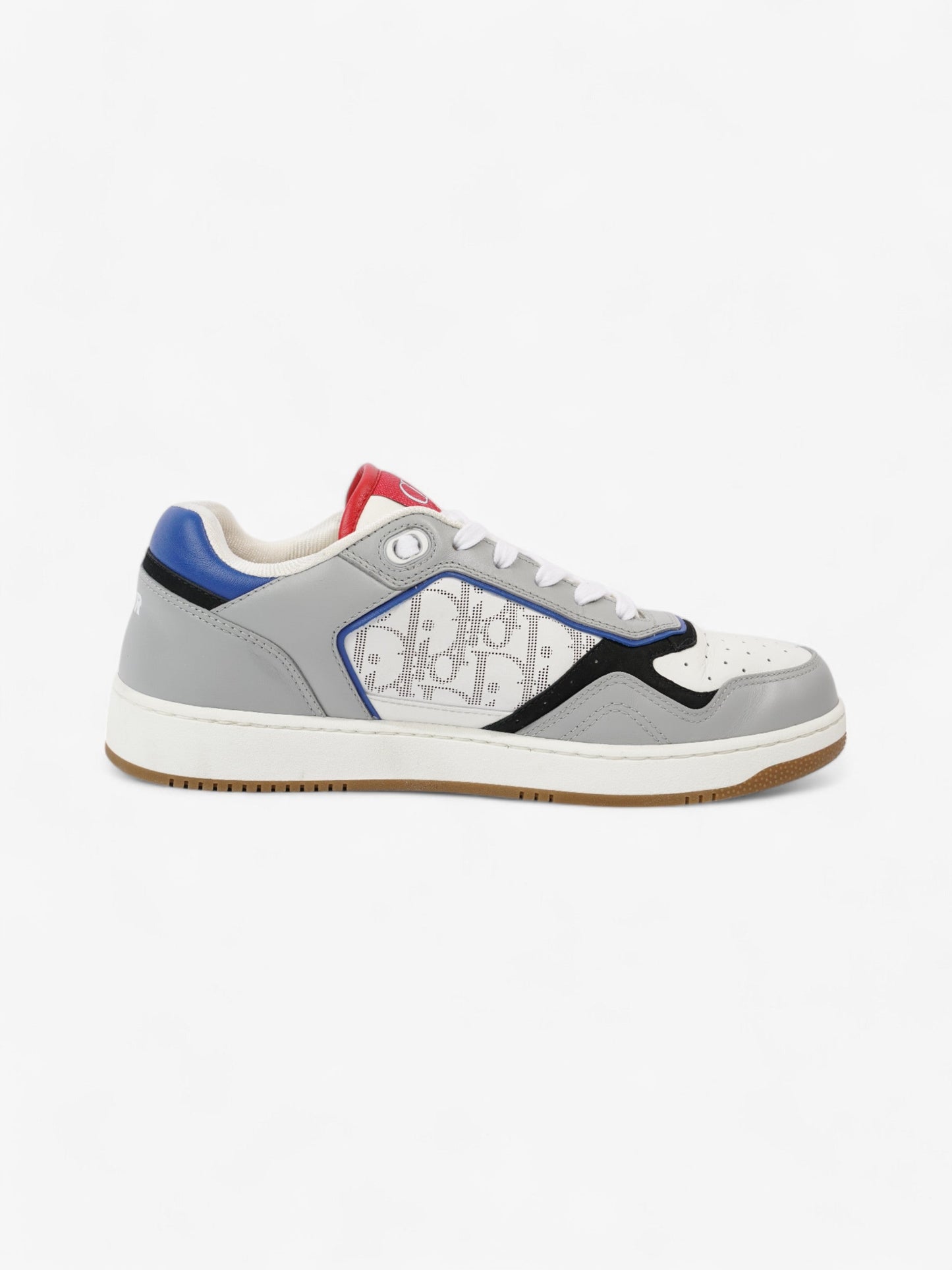 Christian Dior B27 White / Blue / Red Calfskin Leather EU 41.5 UK 7.5