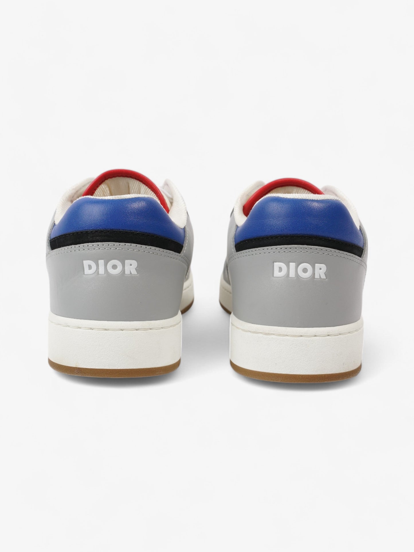 Christian Dior B27 White / Blue / Red Calfskin Leather EU 41.5 UK 7.5