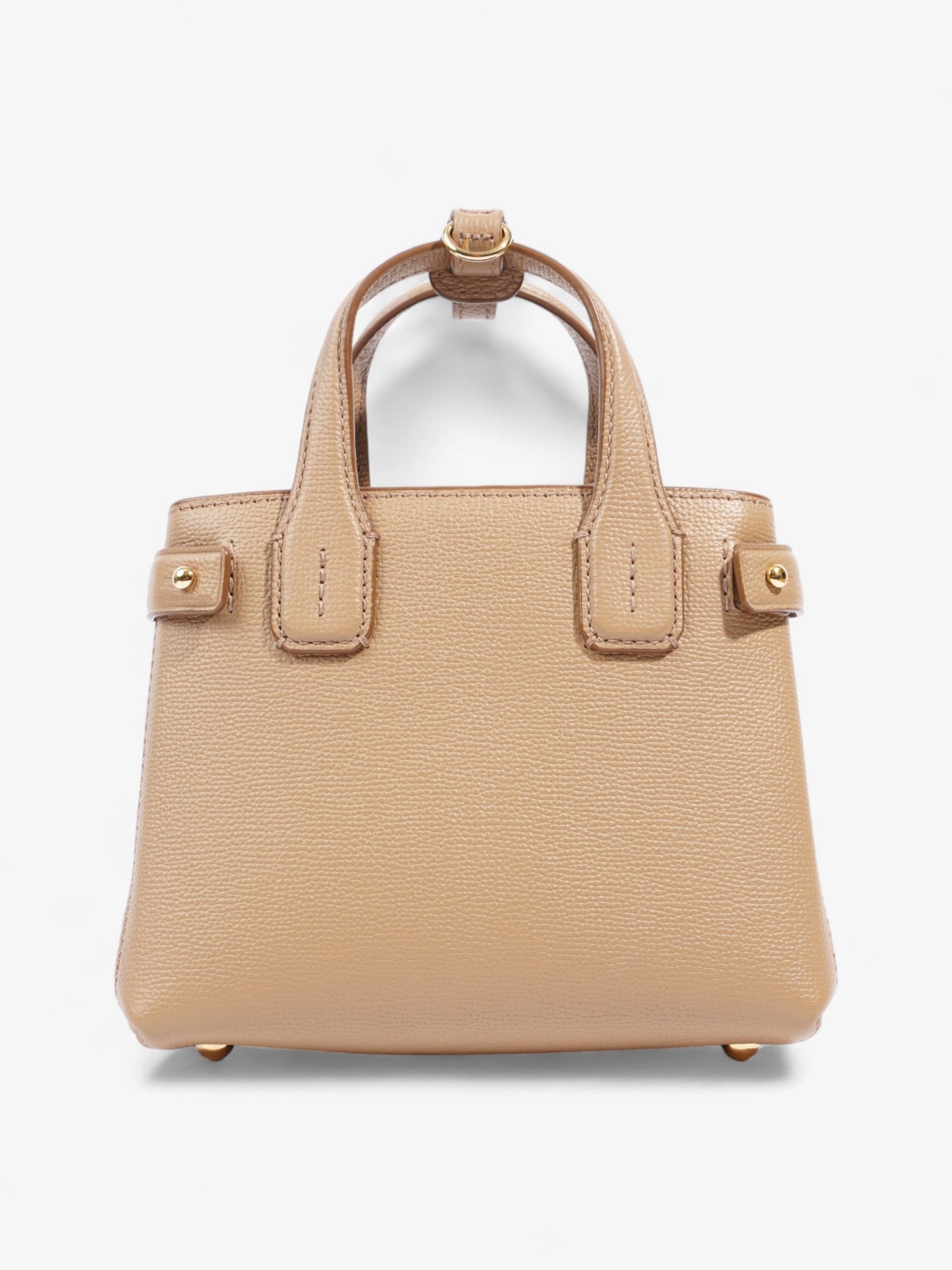 Burberry Baby Banner Camel Leather