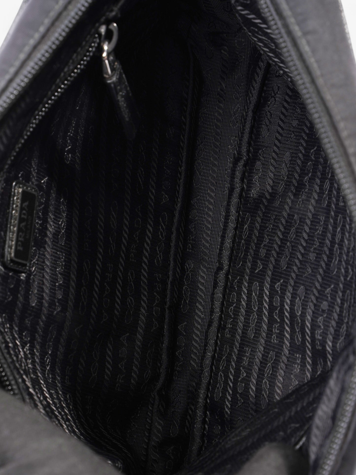 Prada Pouch Black Re Nylon