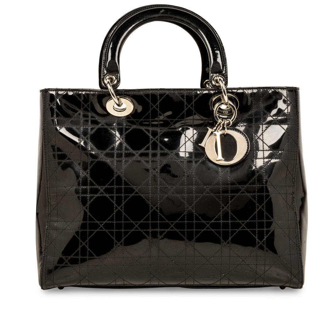 Christian Dior Lady Dior - Large - Patent