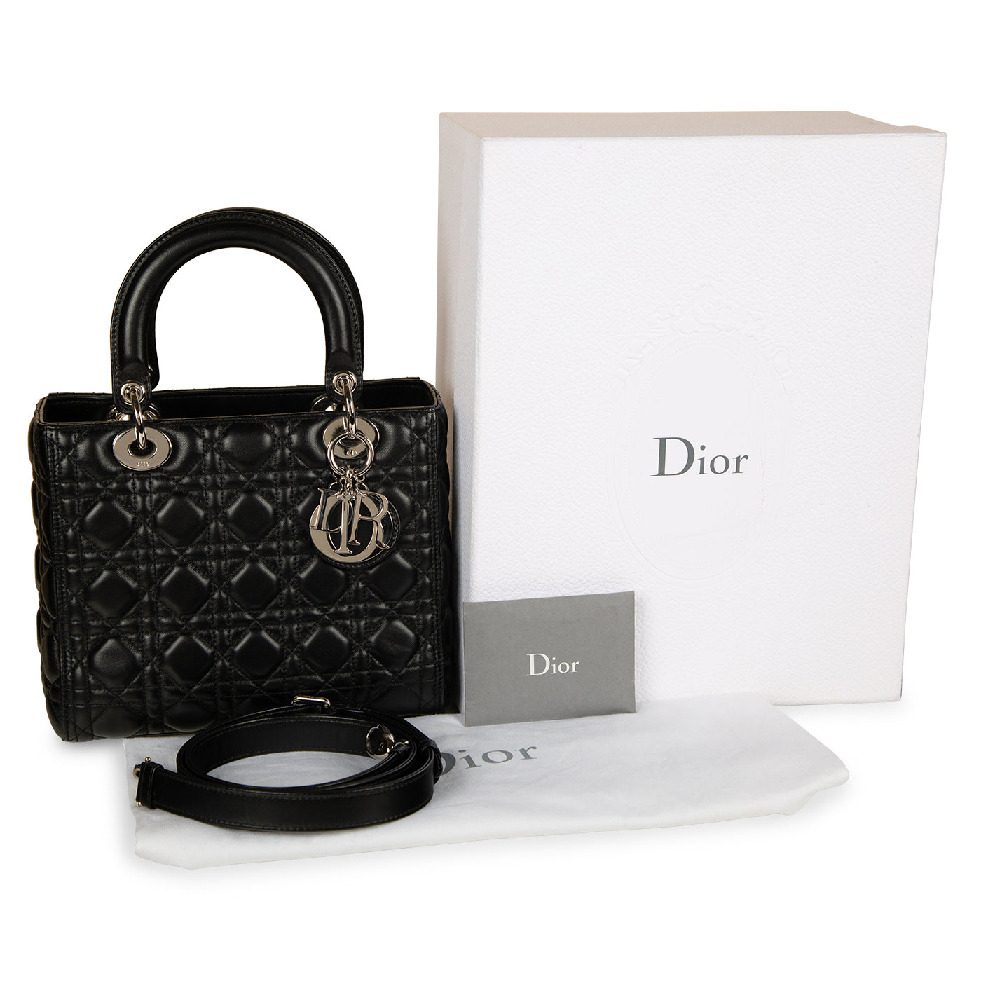 Christian Dior Lady Dior - Medium - SHW