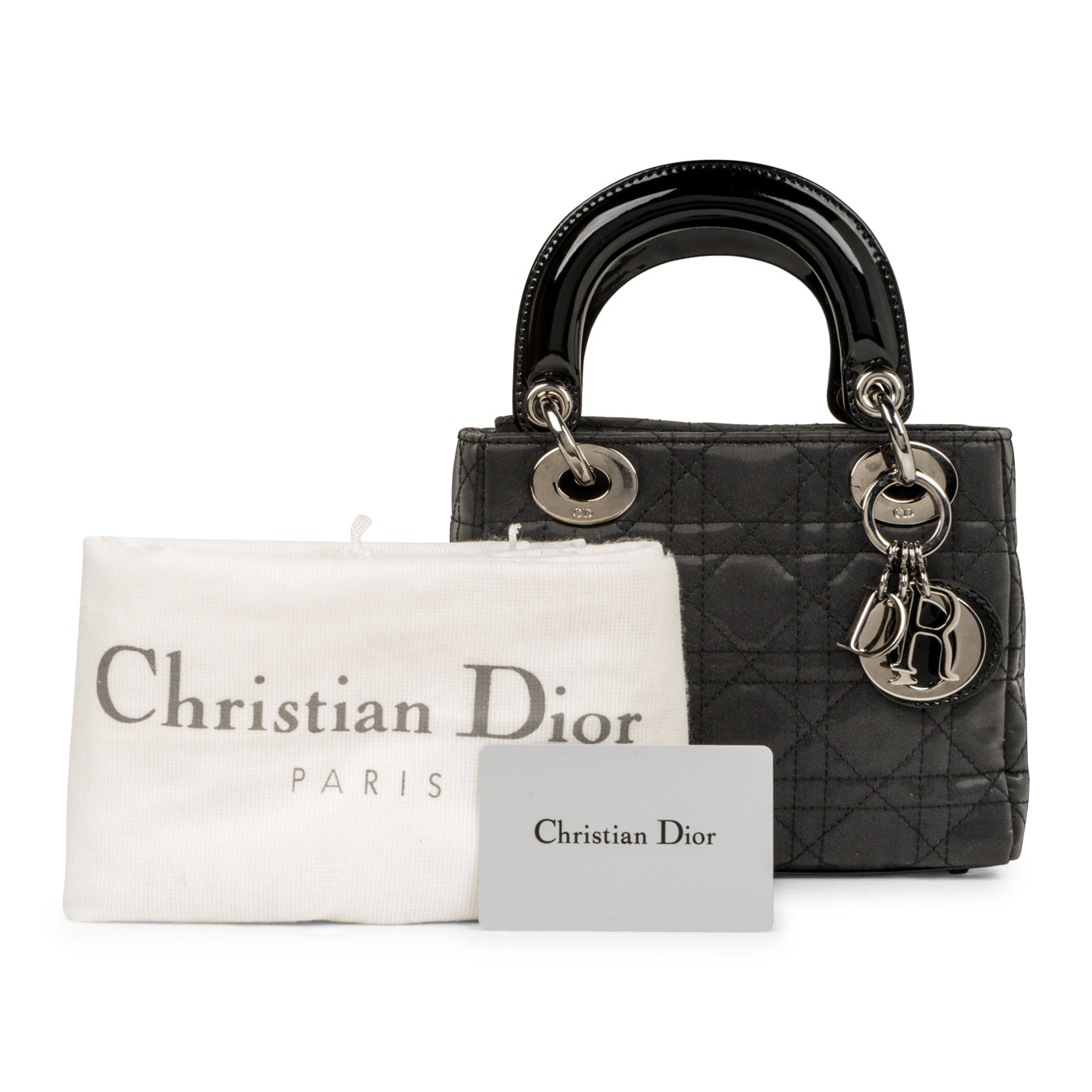 Christian Dior Lady Dior Micro - Satin