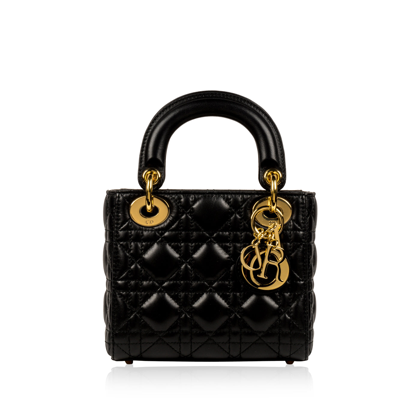 Christian Dior Lady Dior - Mini - Black Lambskin