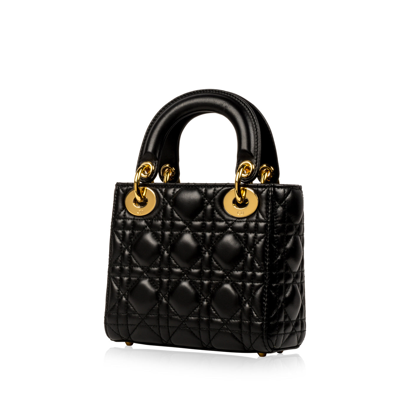Christian Dior Lady Dior - Mini - Black Lambskin