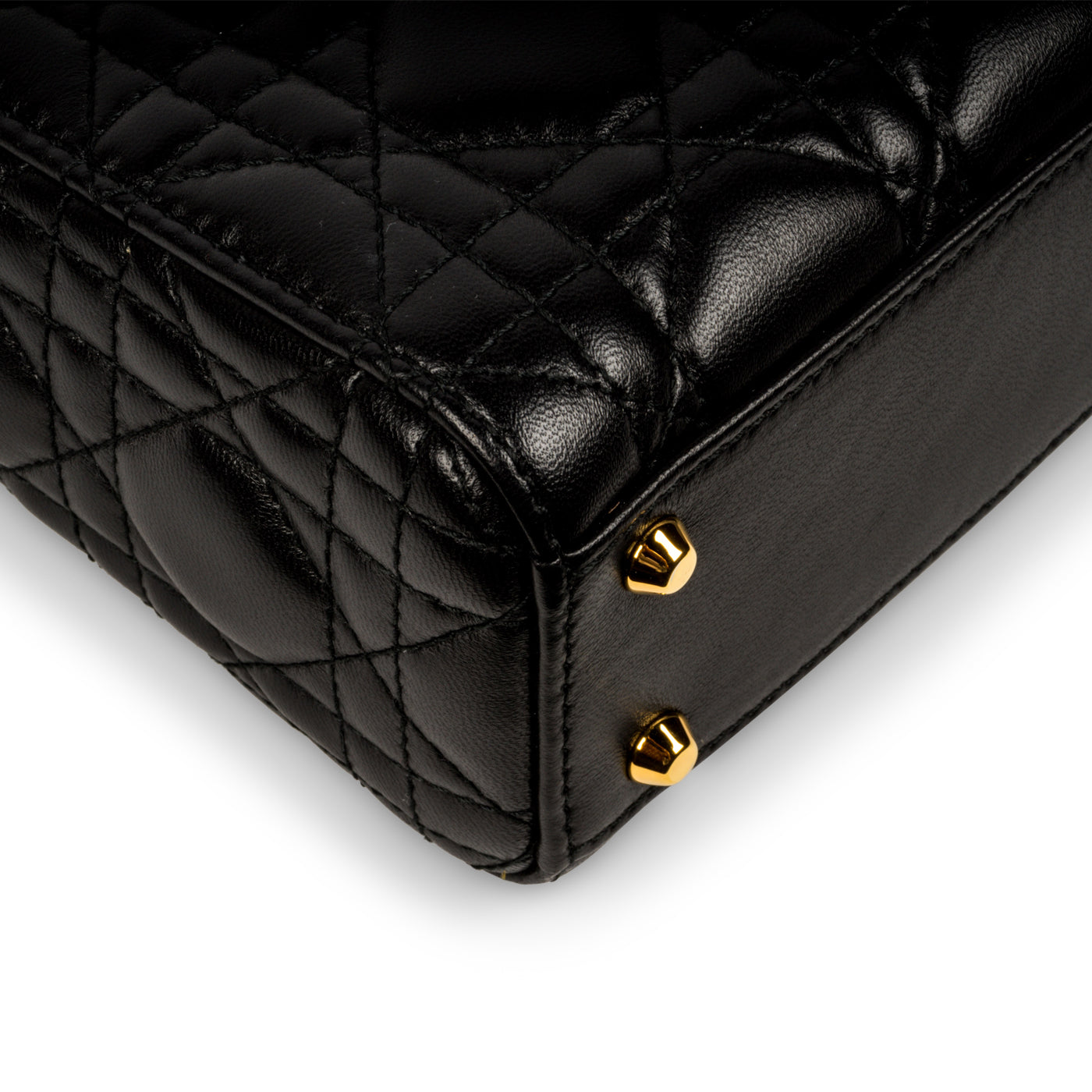 Christian Dior Lady Dior - Mini - Black Lambskin