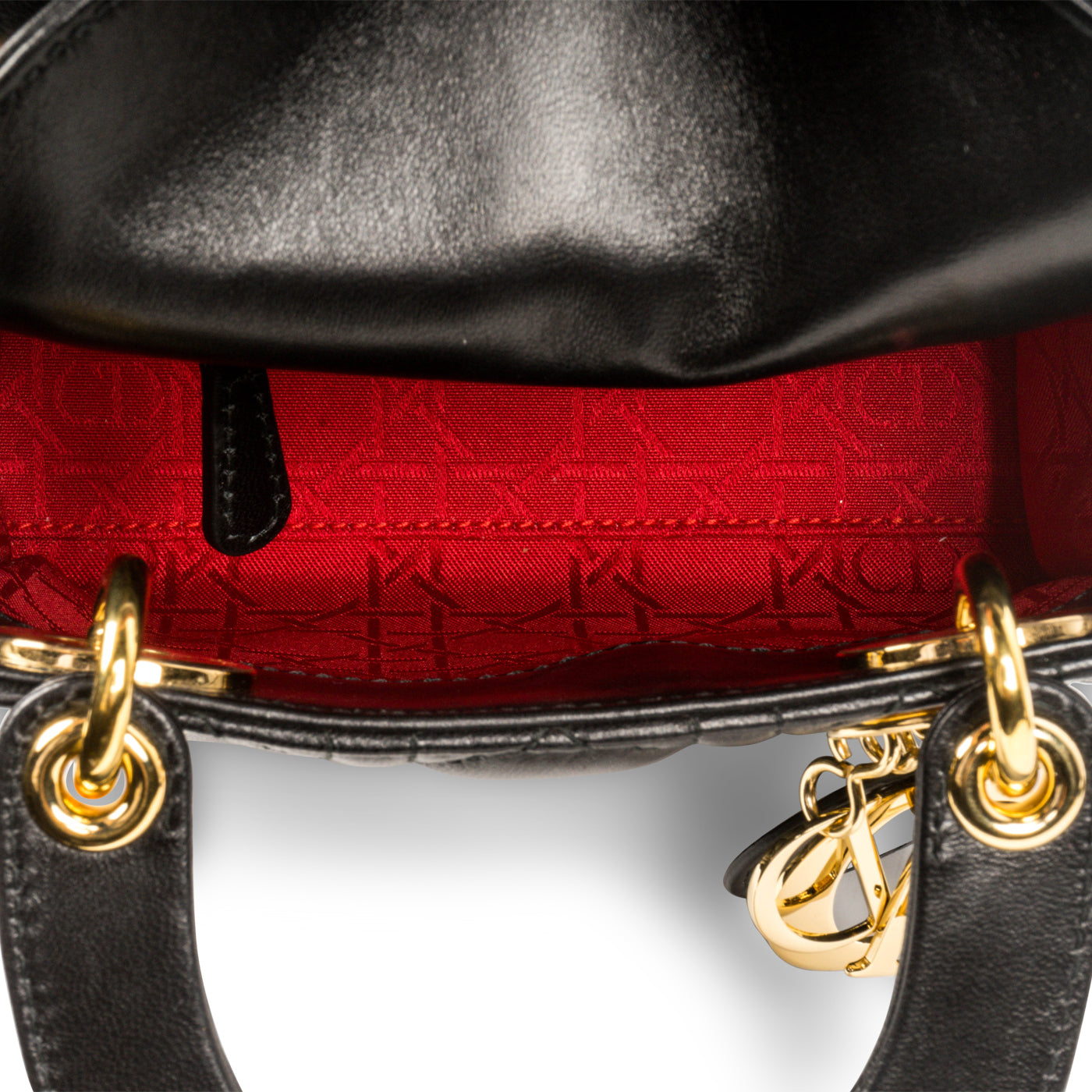 Christian Dior Lady Dior - Mini - Black Lambskin