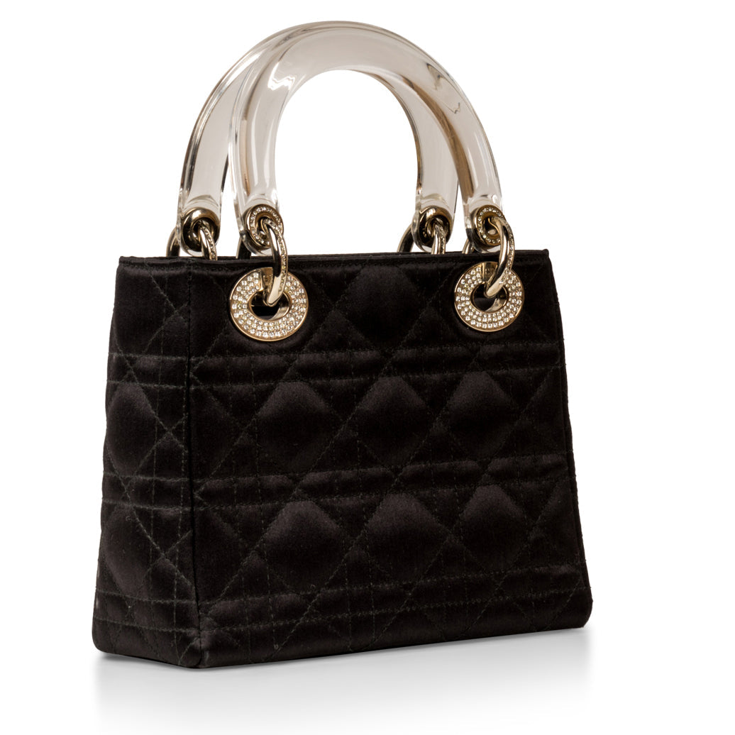 Christian Dior Lady Dior Micro - Satin
