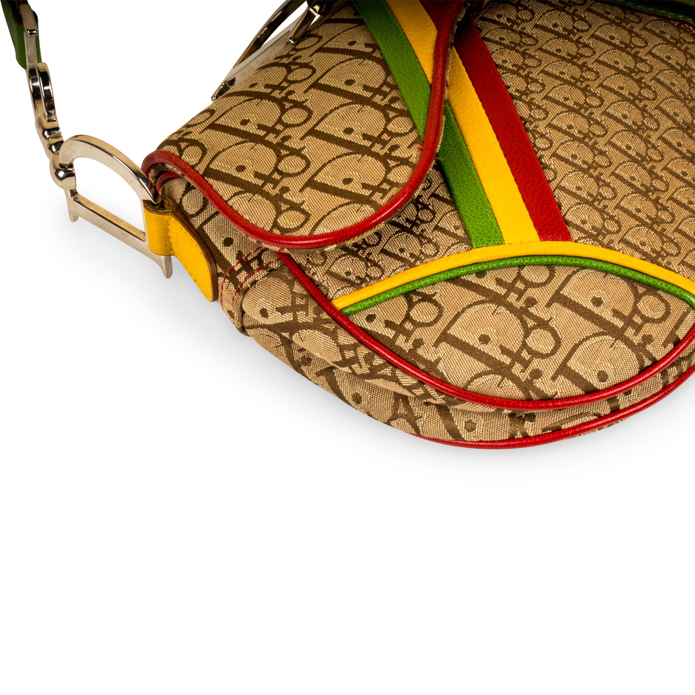 Christian Dior Rasta Saddle Bag - Vintage