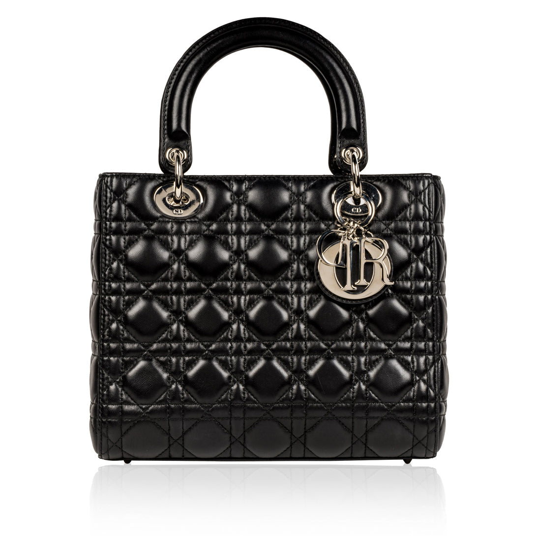 Christian Dior Lady Dior - Medium - SHW
