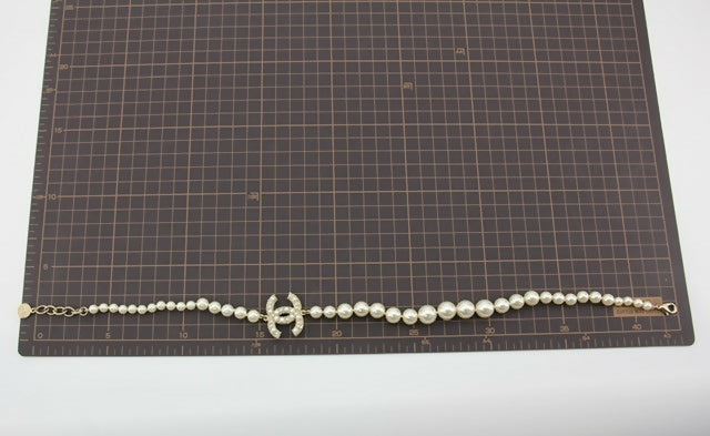 Chanel F21V Imitation Pearl 100th Anniversary Necklace
