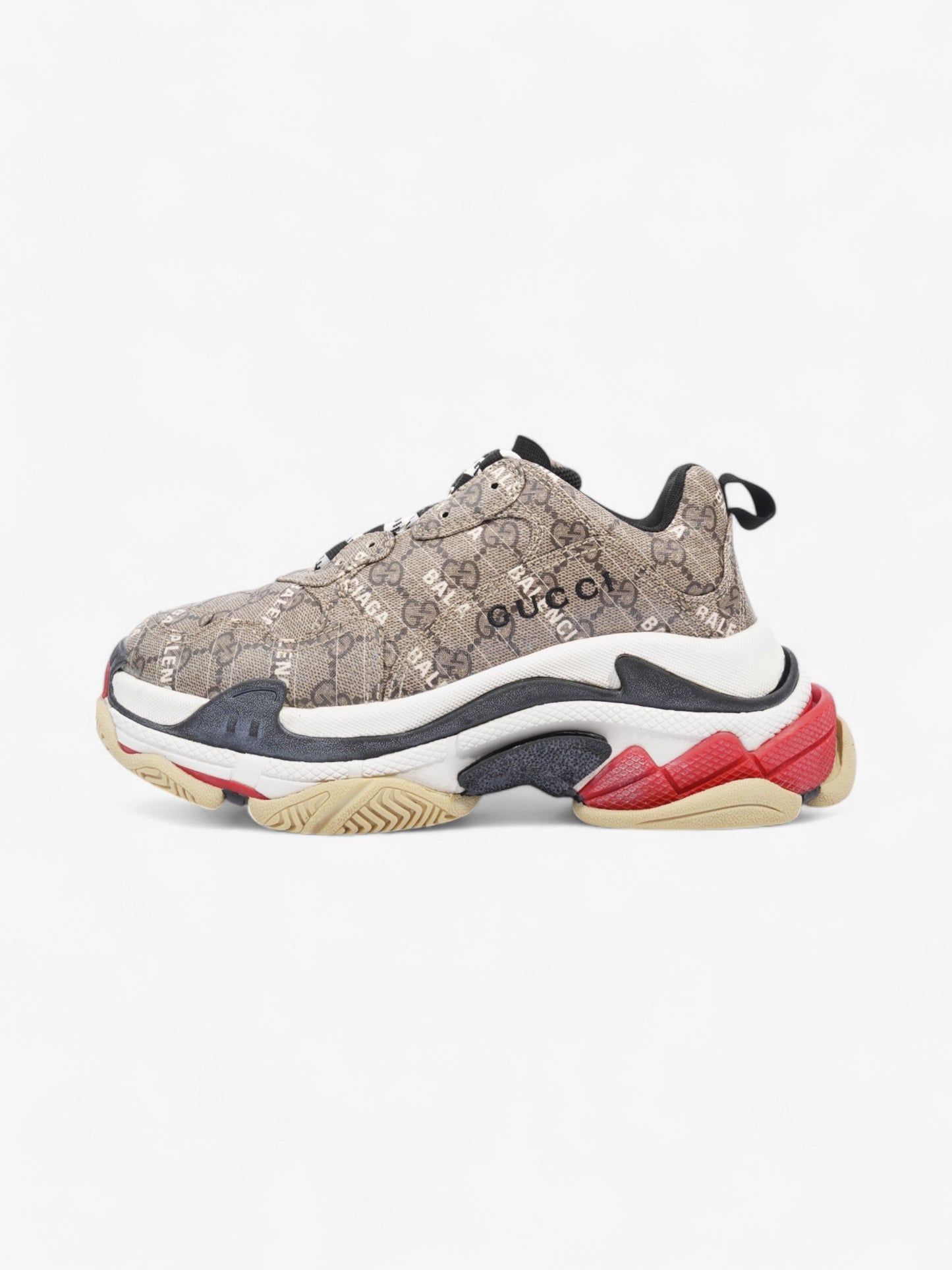 Balenciaga Gucci x Balenciaga Triple s Beige / White / Black Canvas EU 38 UK 5