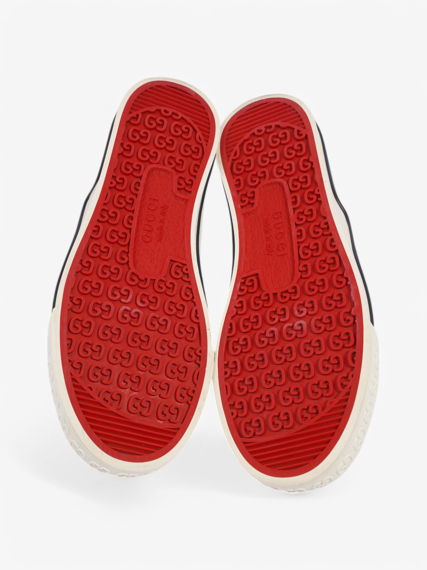 Gucci Tennis1977 Beige  / Green / Red Canvas EU 37.5 UK 4.5