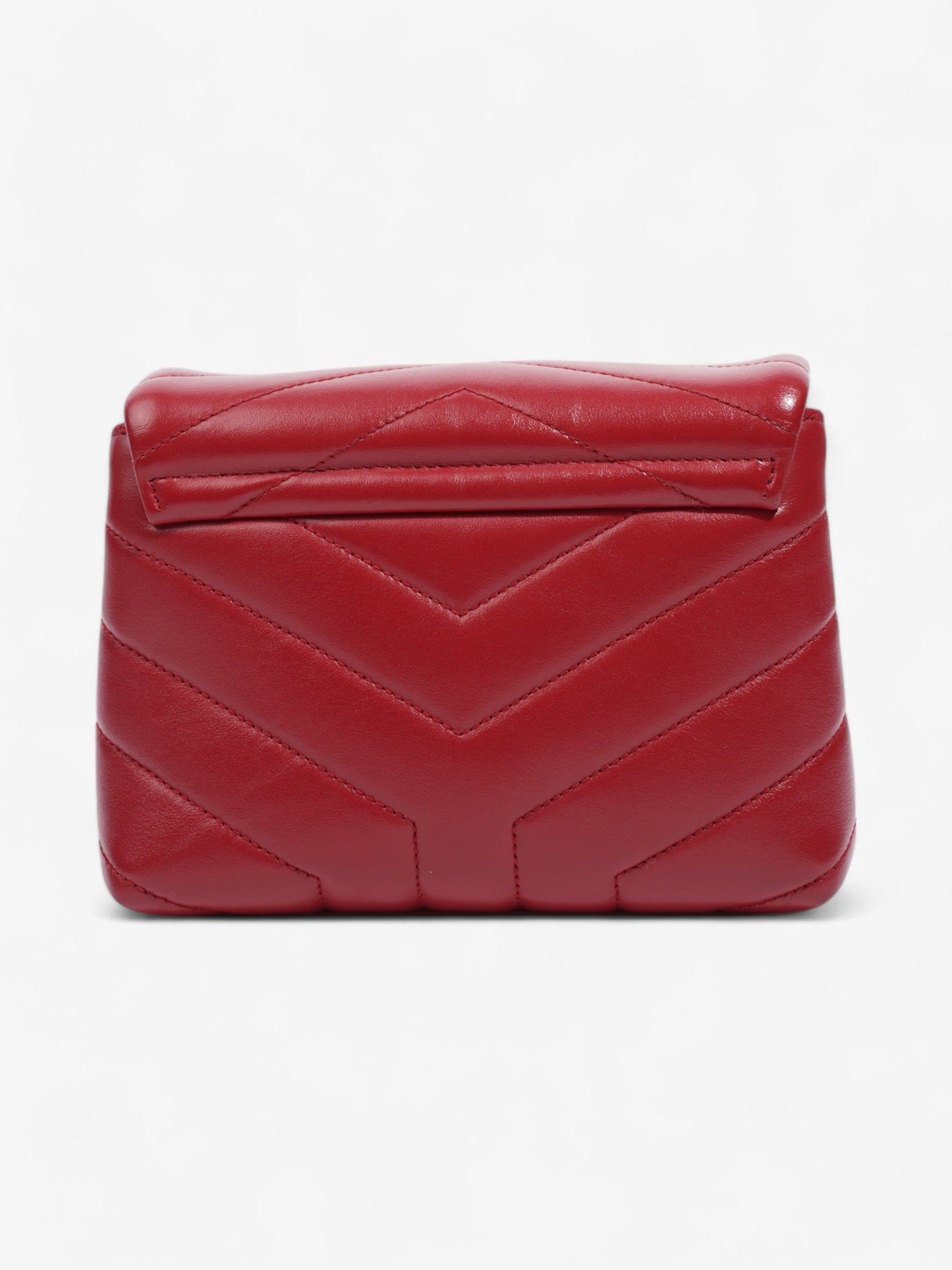 Saint Laurent Lou Lou Red Calfskin Leather Toy