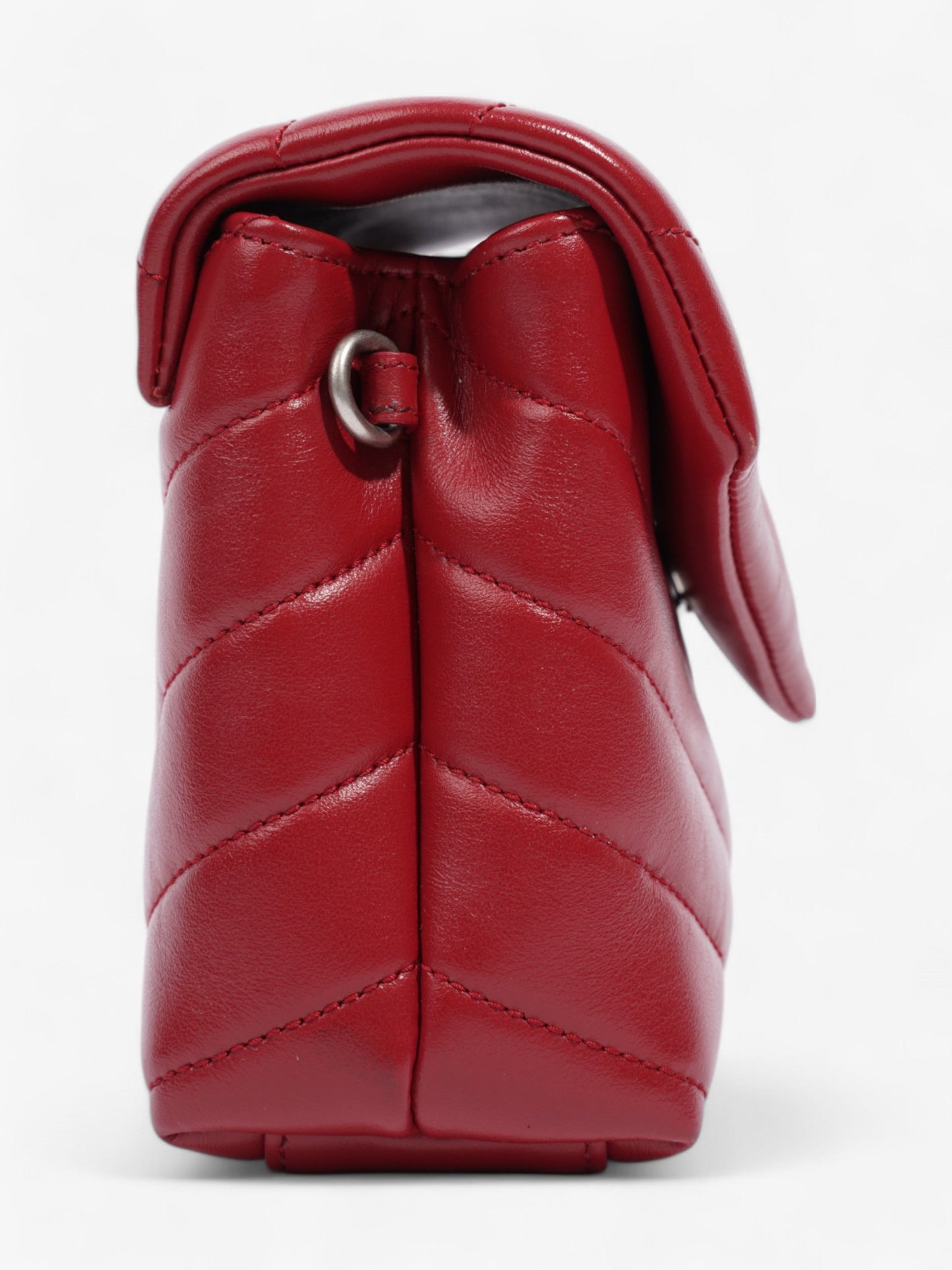 Saint Laurent Lou Lou Red Calfskin Leather Toy