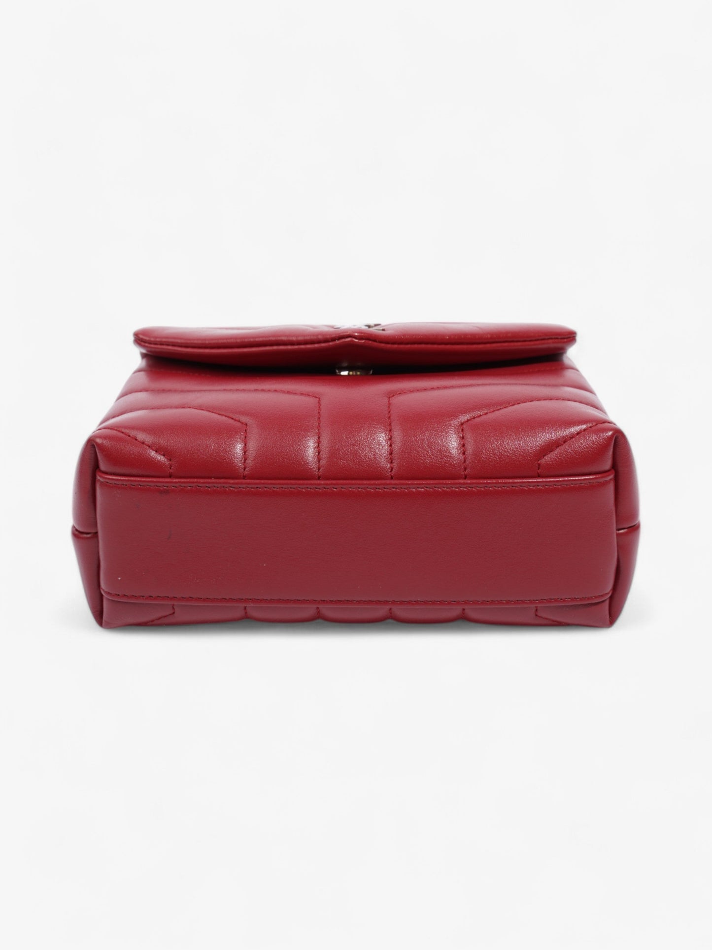 Saint Laurent Lou Lou Red Calfskin Leather Toy