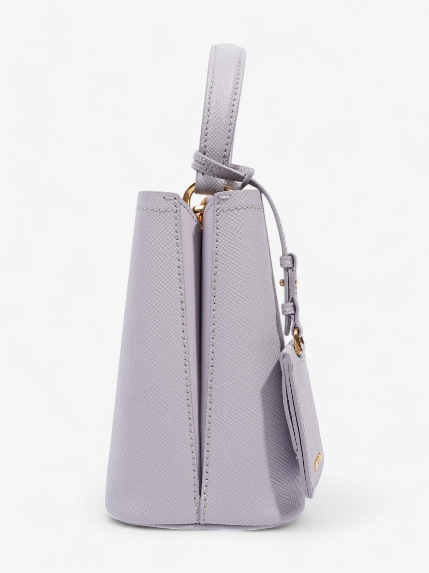 Prada Panier Lilac Saffiano Leather Small