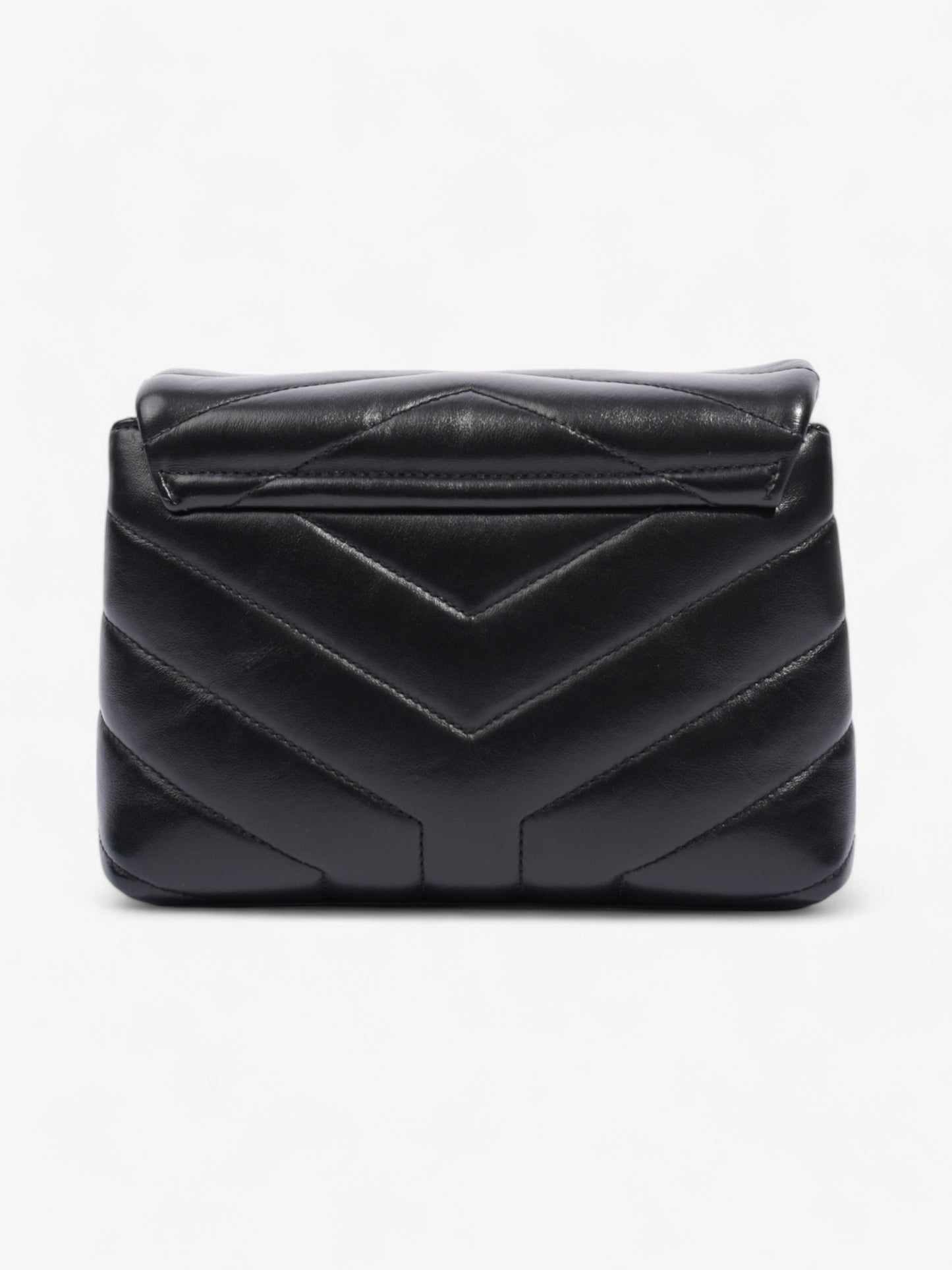 Saint Laurent Lou Lou Black Calfskin Leather Toy