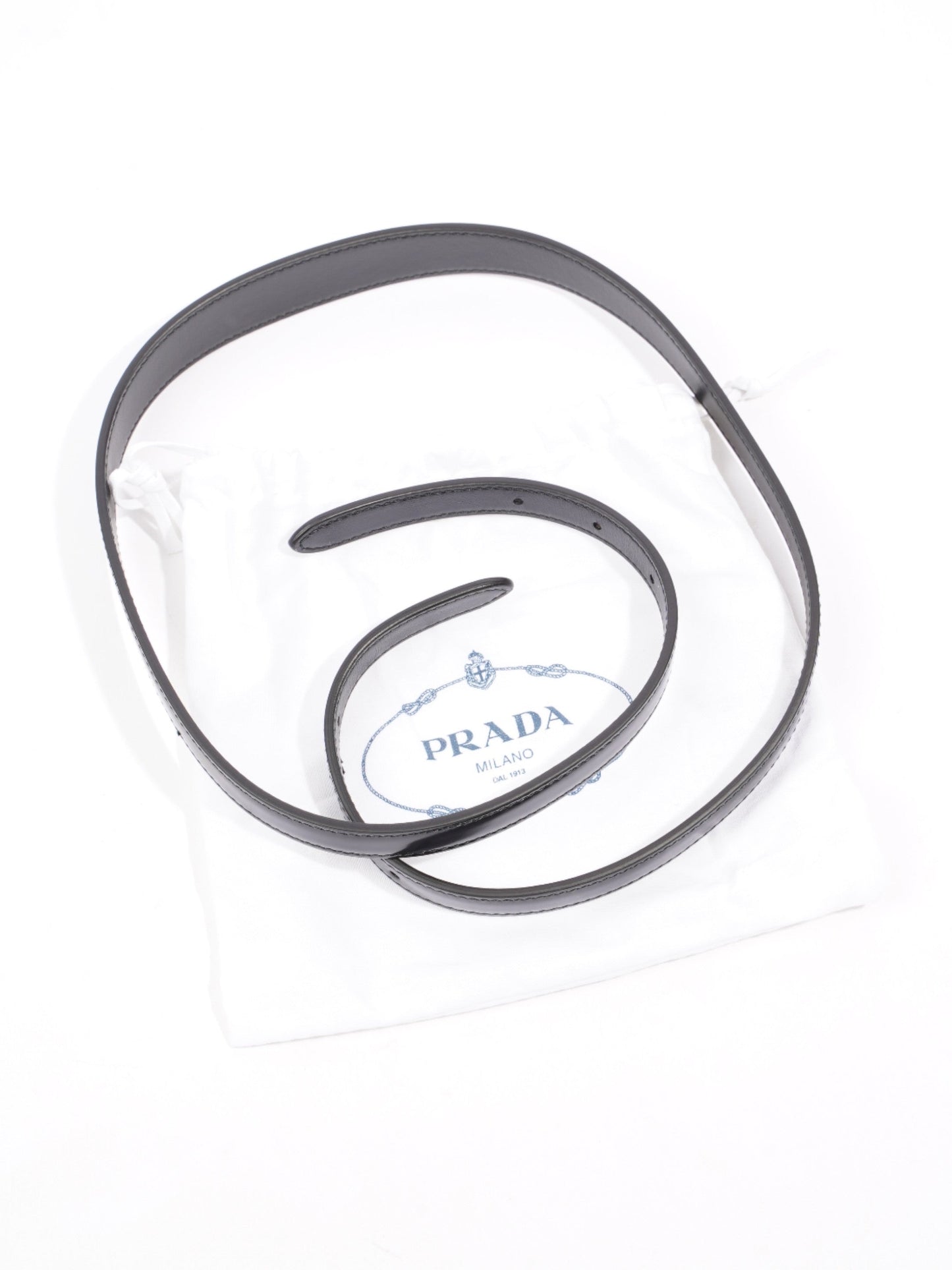 Prada Cleo Black Leather