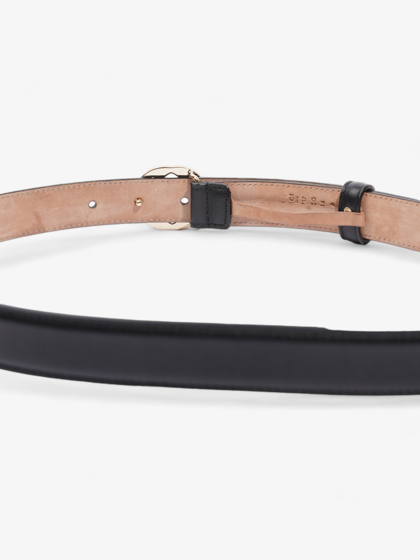 Gucci Blondie Belt Black Leather 85cm / 34"