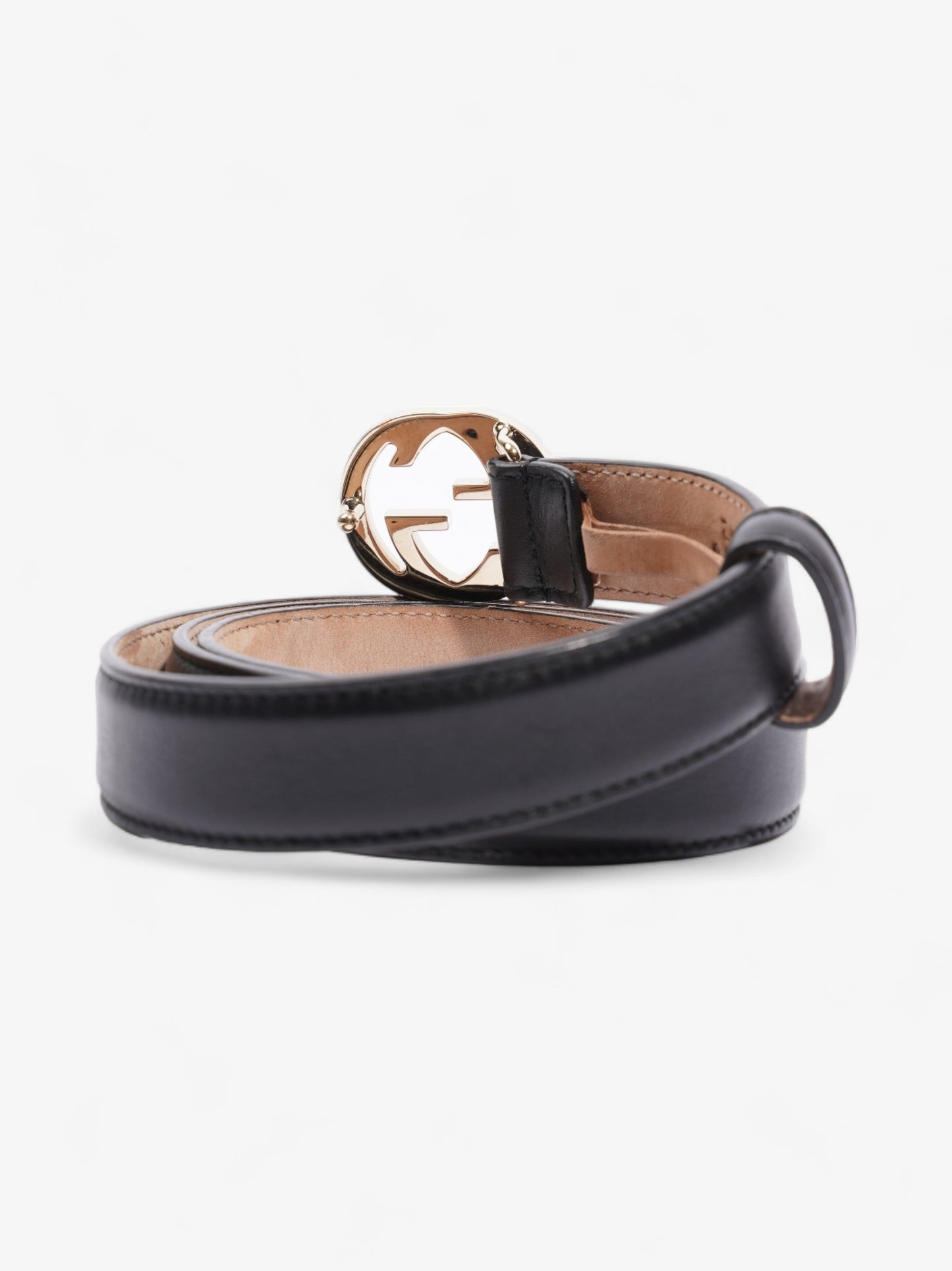 Gucci Blondie Belt Black Leather 85cm / 34"